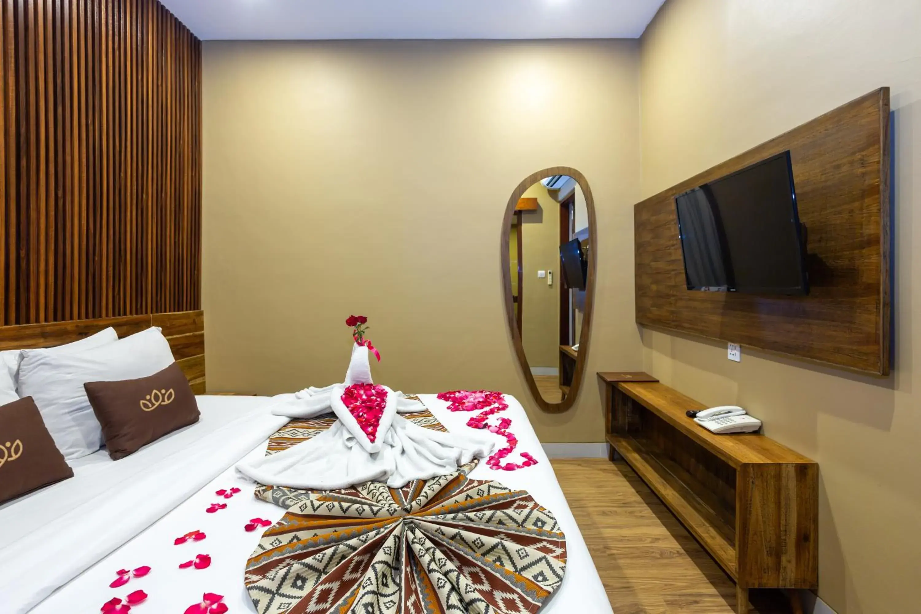 Bed in Radea Villa Bed in Radea Villa