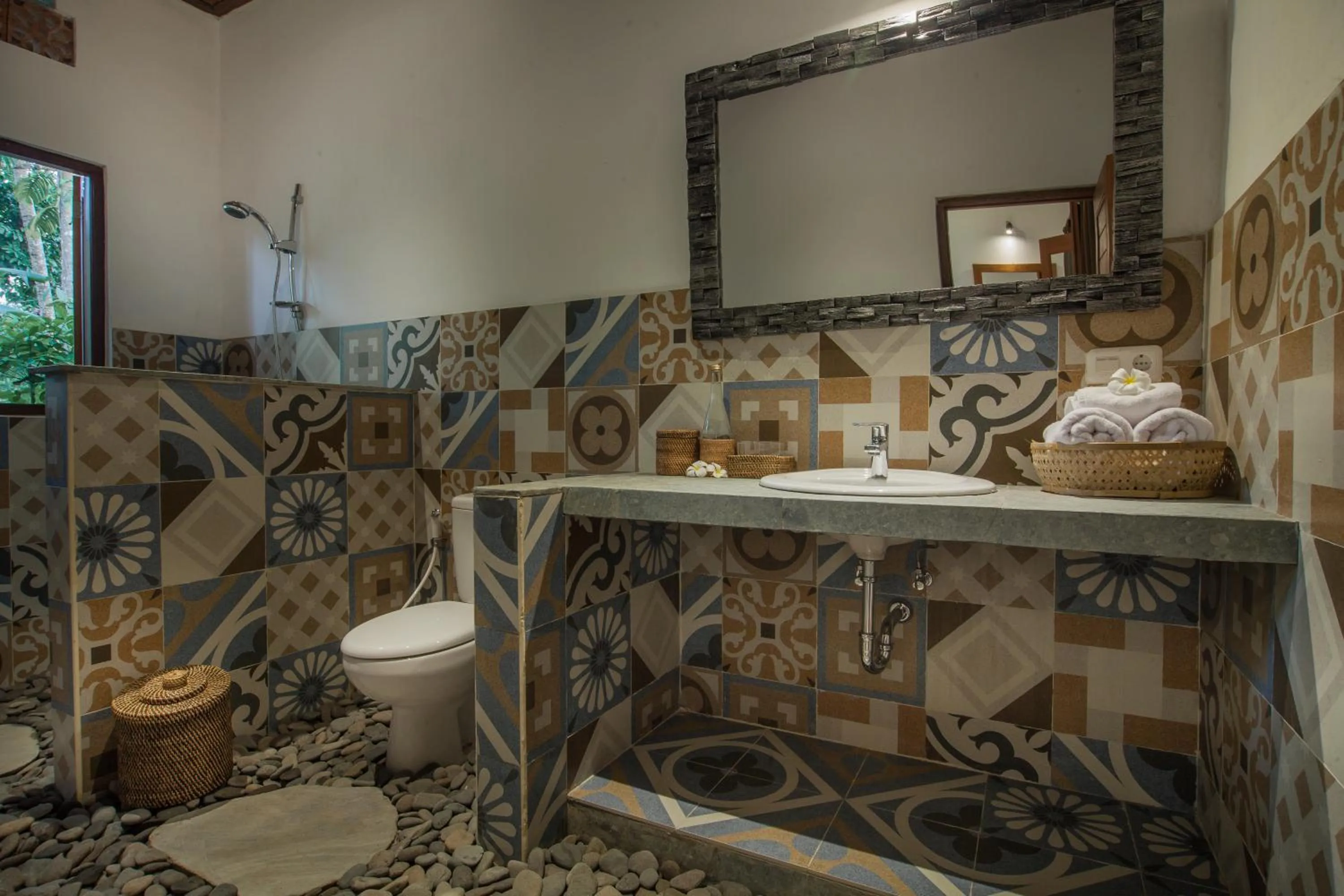 Bathroom in Abimana Ubud