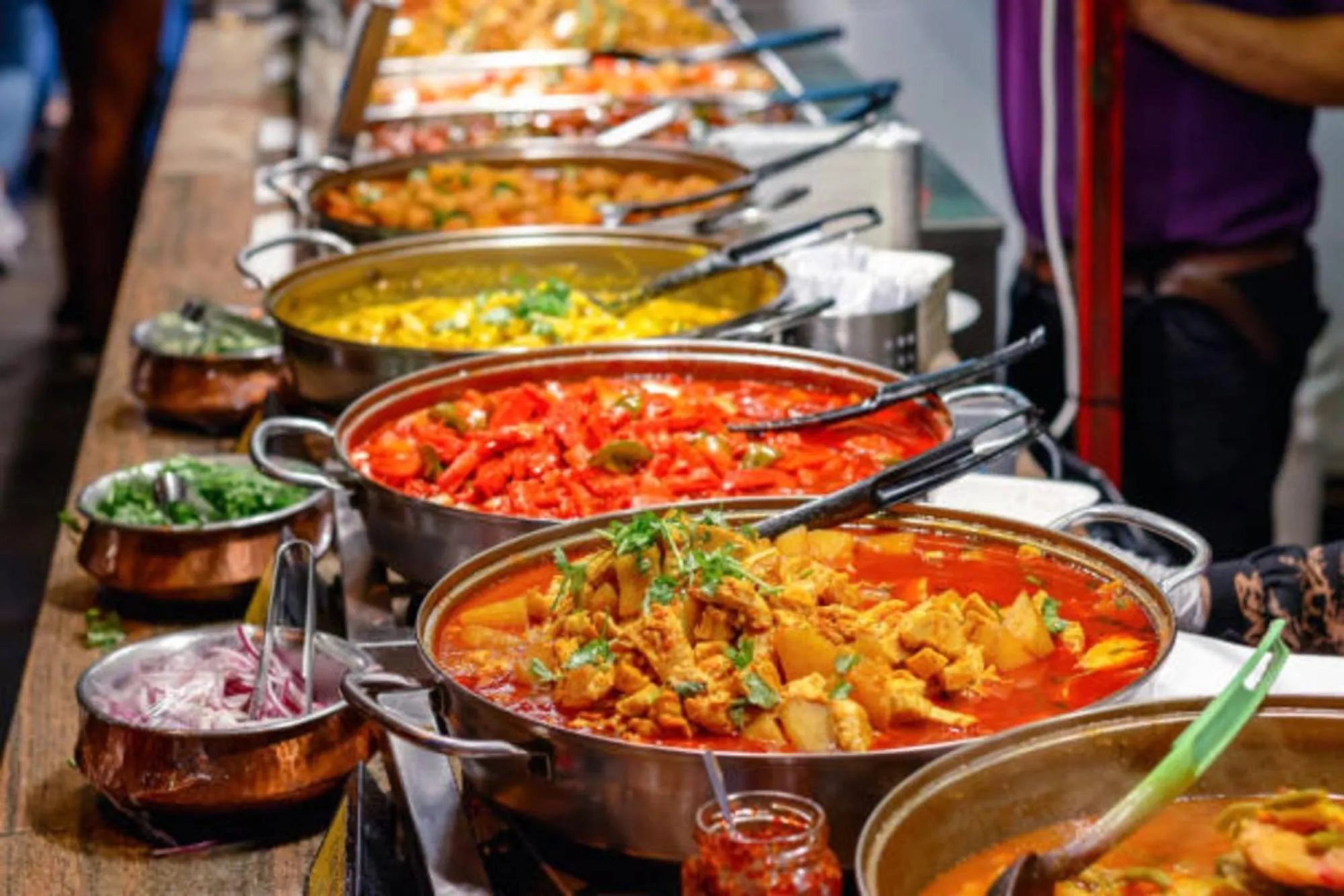 Restaurant/places to eat in Via Blusky