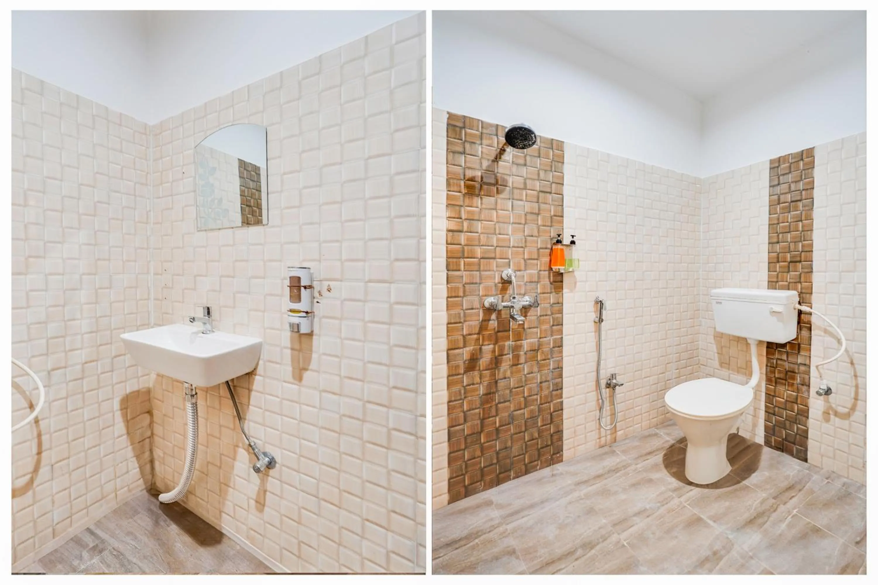 Bathroom in Super Hotel O Upper Bazar formerly RR Residency