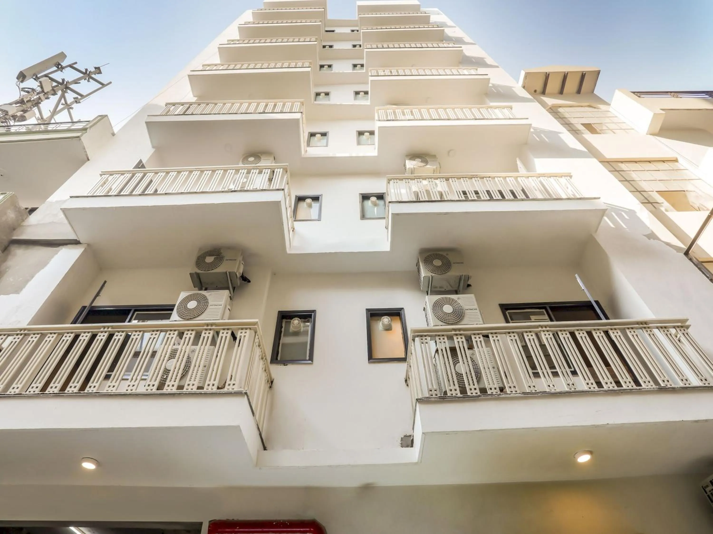 Facade/entrance in Collection O Le Noida Hotel Near Sector 76 Metro Station