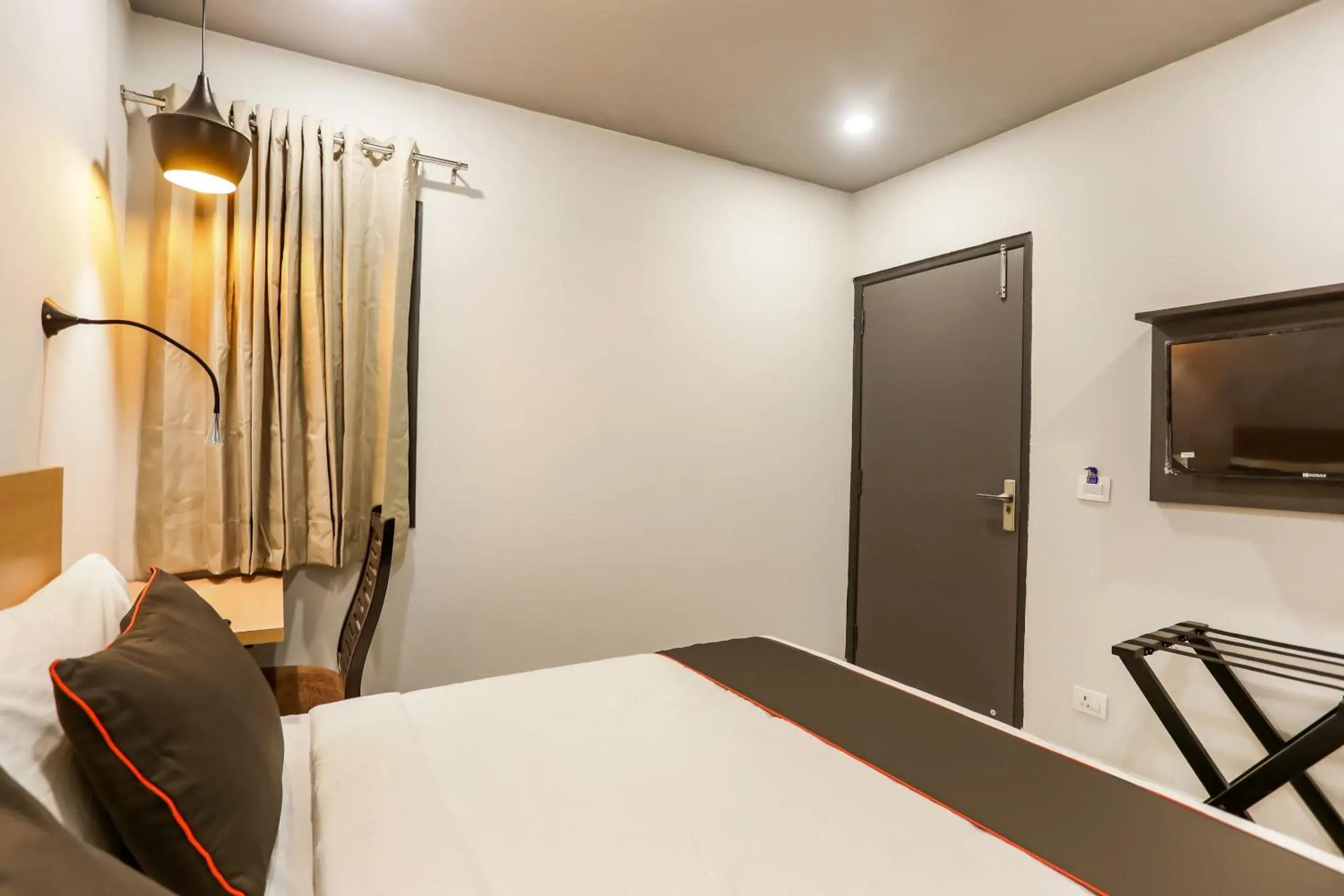 Bedroom, Bed in Super Collection O Le Noida Hotel Near Sector 76 Metro Station Bedroom, Bed in Super Collection O Le Noida Hotel Near Sector 76 Metro Station