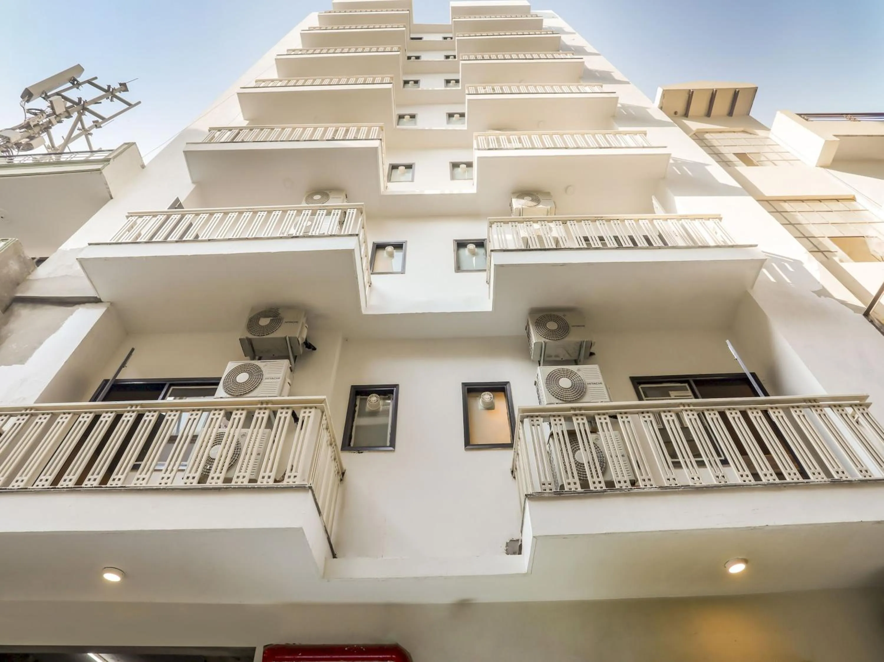 Facade/entrance in Collection O Le Noida Hotel Near Sector 76 Metro Station