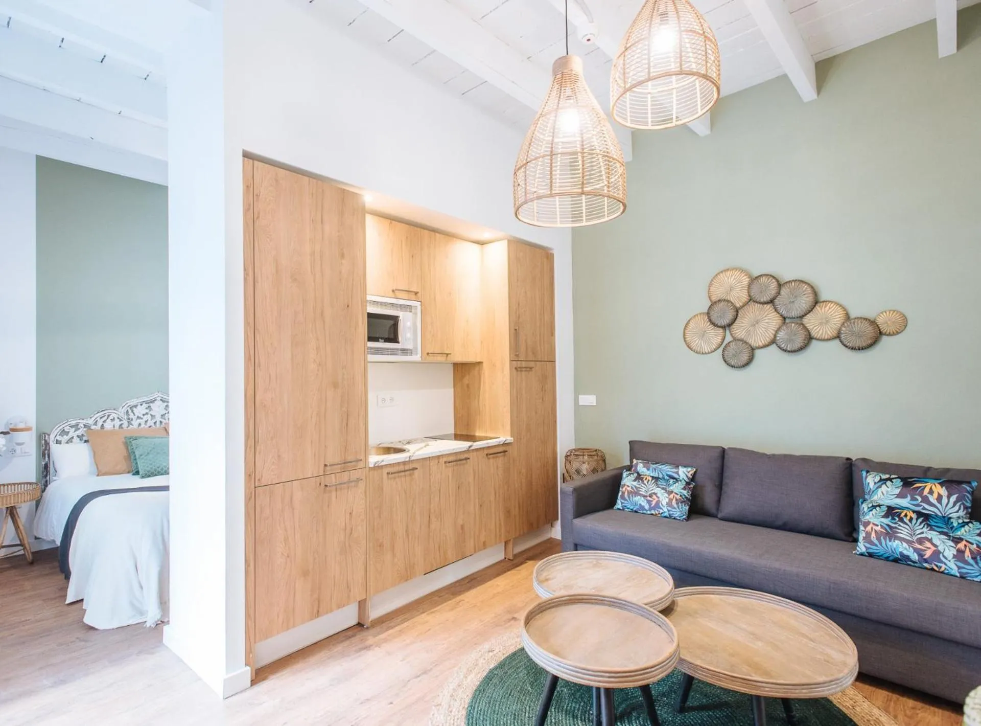 Living room in Lola de Triana Apartments