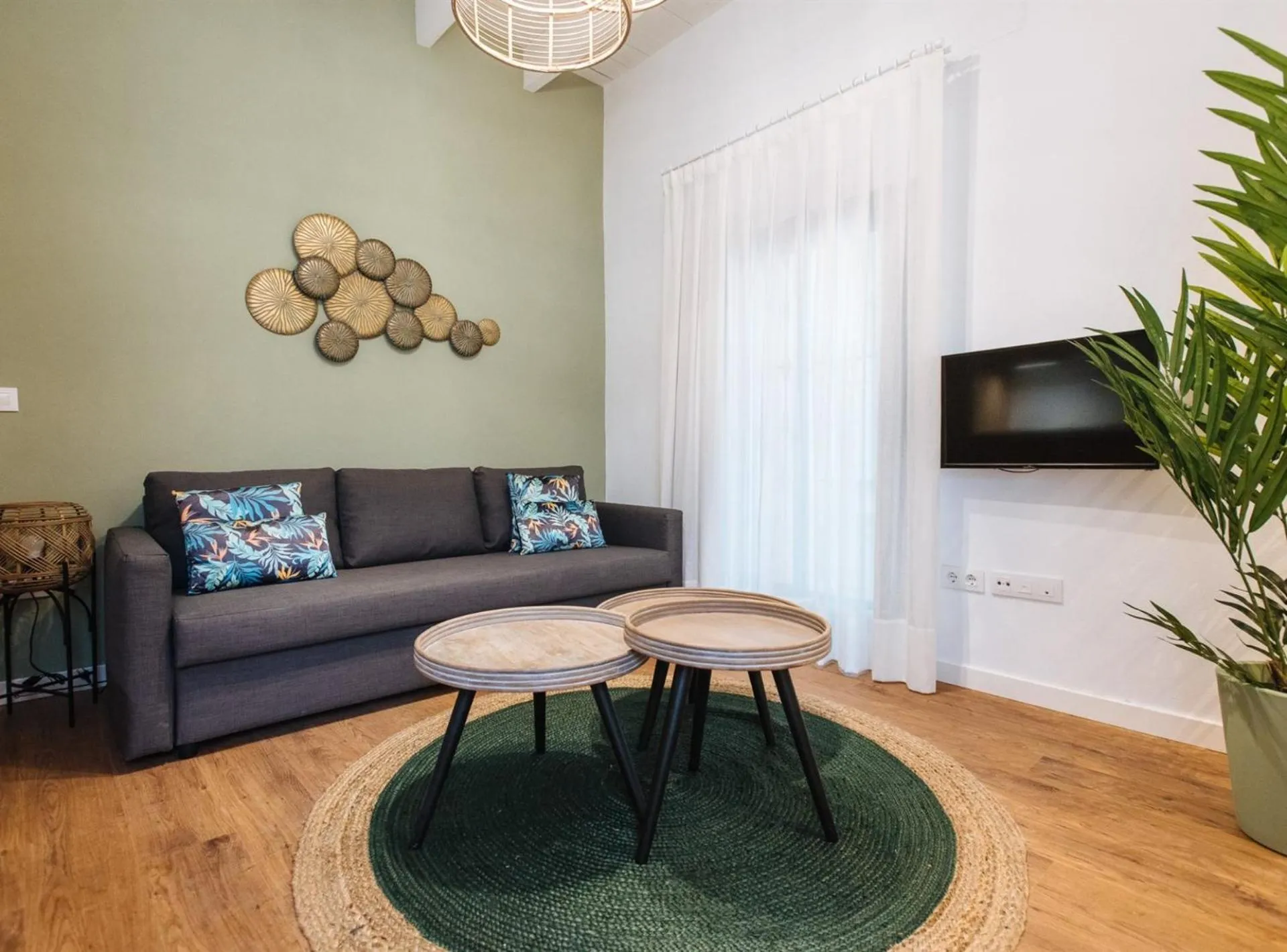 Living room in Lola de Triana Apartments