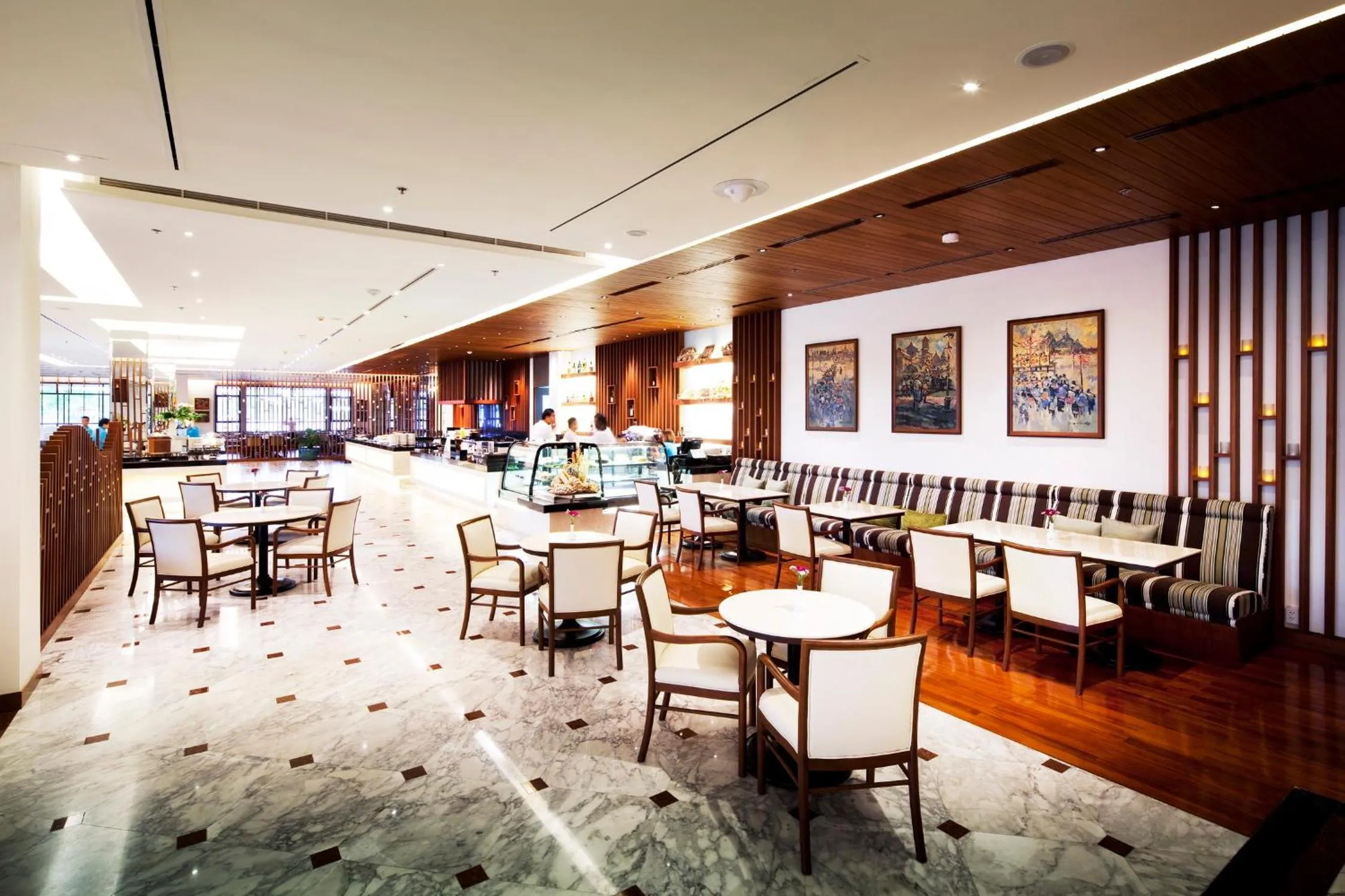 Restaurant/places to eat in North Park Serviced Apartment Bangkok