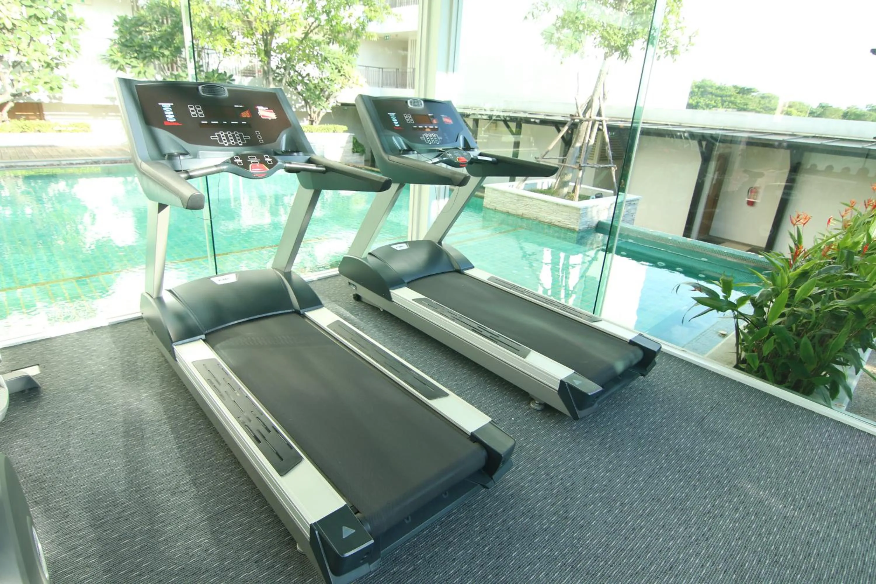 Fitness centre/facilities in North Park Serviced Apartment Bangkok