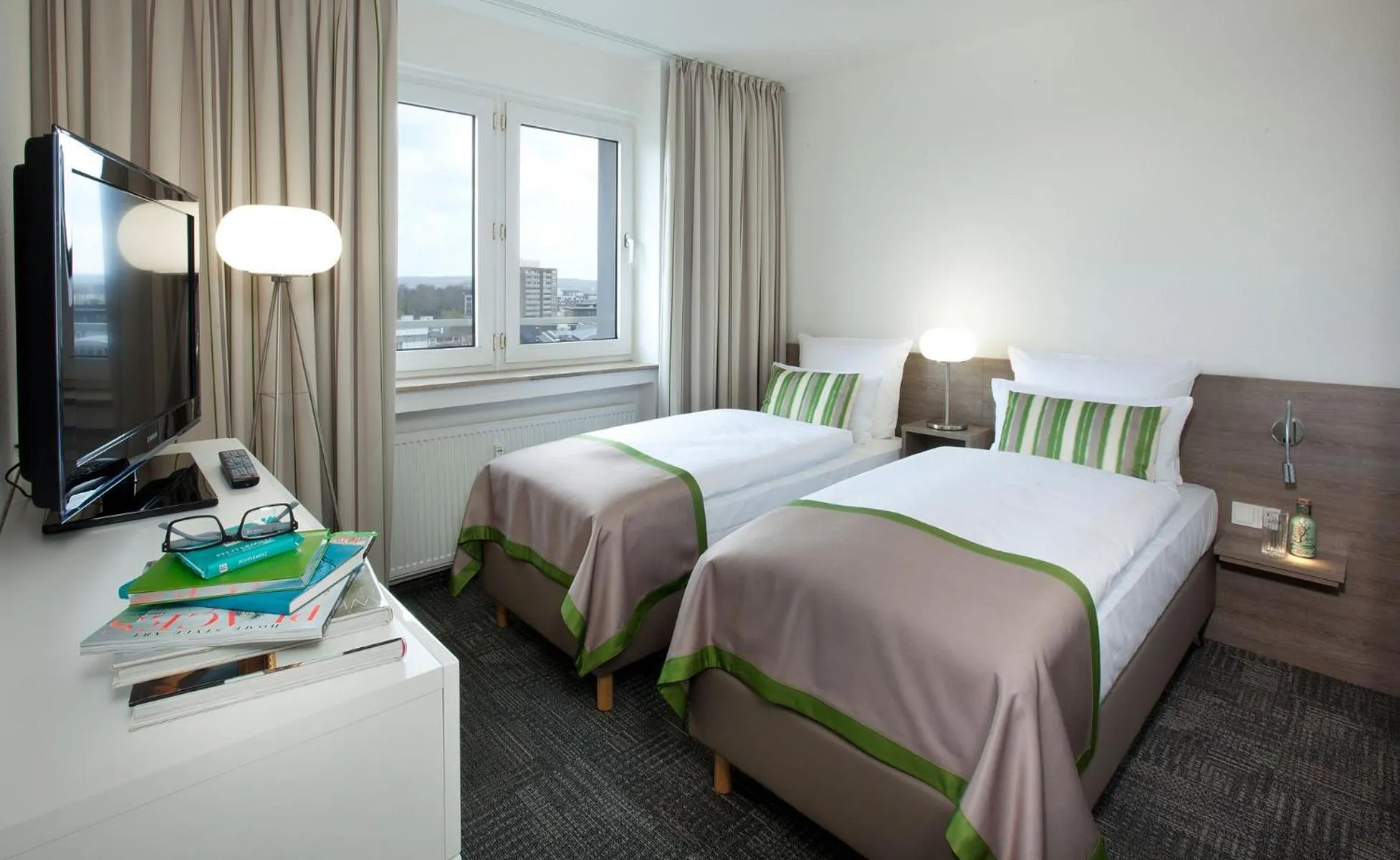 Bed in Messe Residence by Gerda Good Living - Digital Access