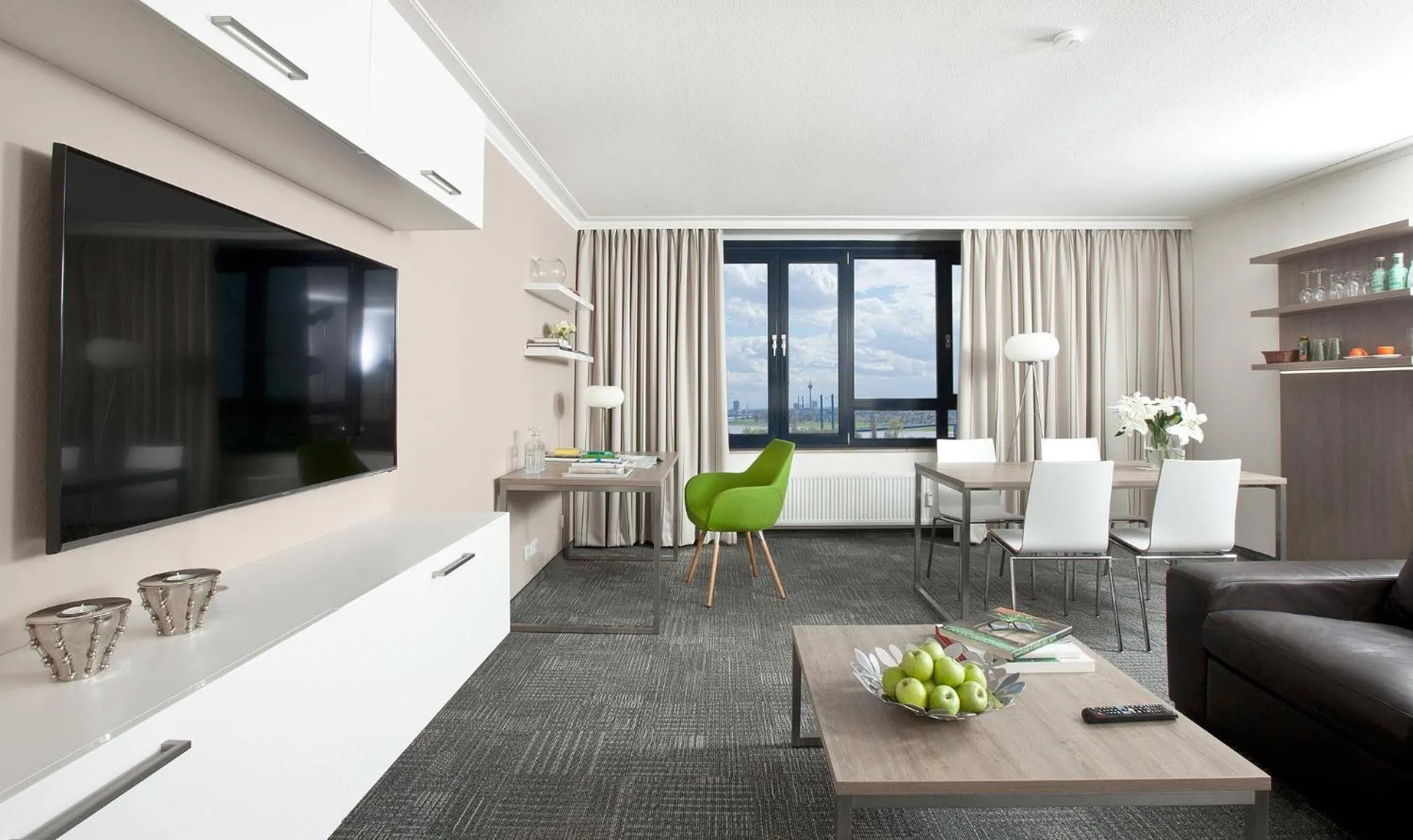 Living room in Messe Residence by Gerda Good Living - Digital Access