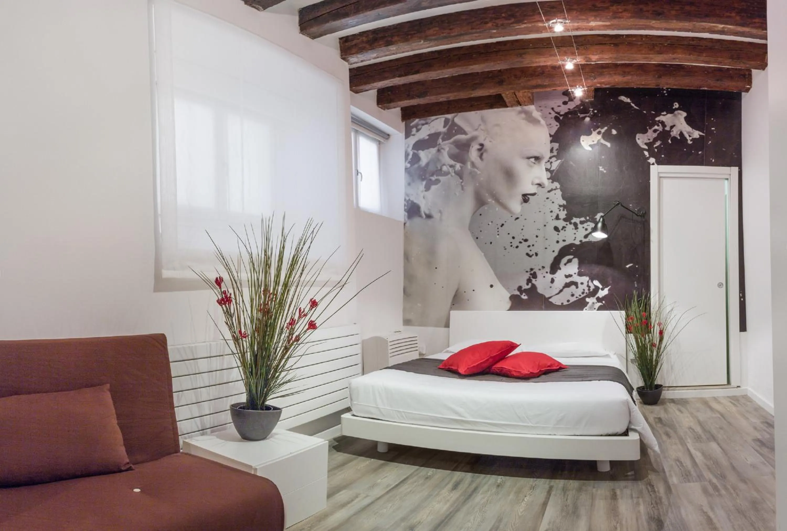 Bedroom, Bed in San Polo Design Apartments by Wonderful Italy