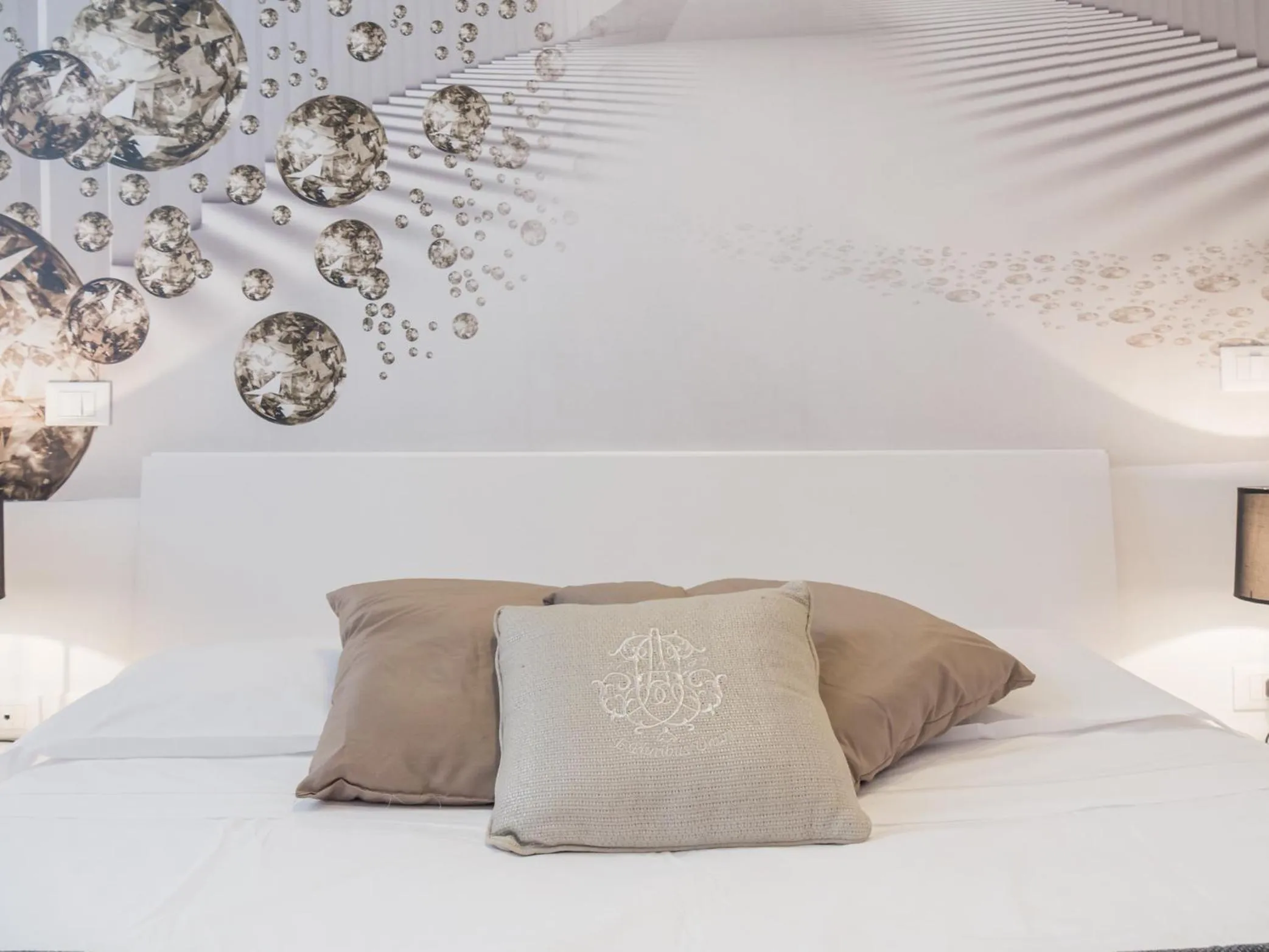 Bedroom, Bed in San Polo Design Apartments by Wonderful Italy