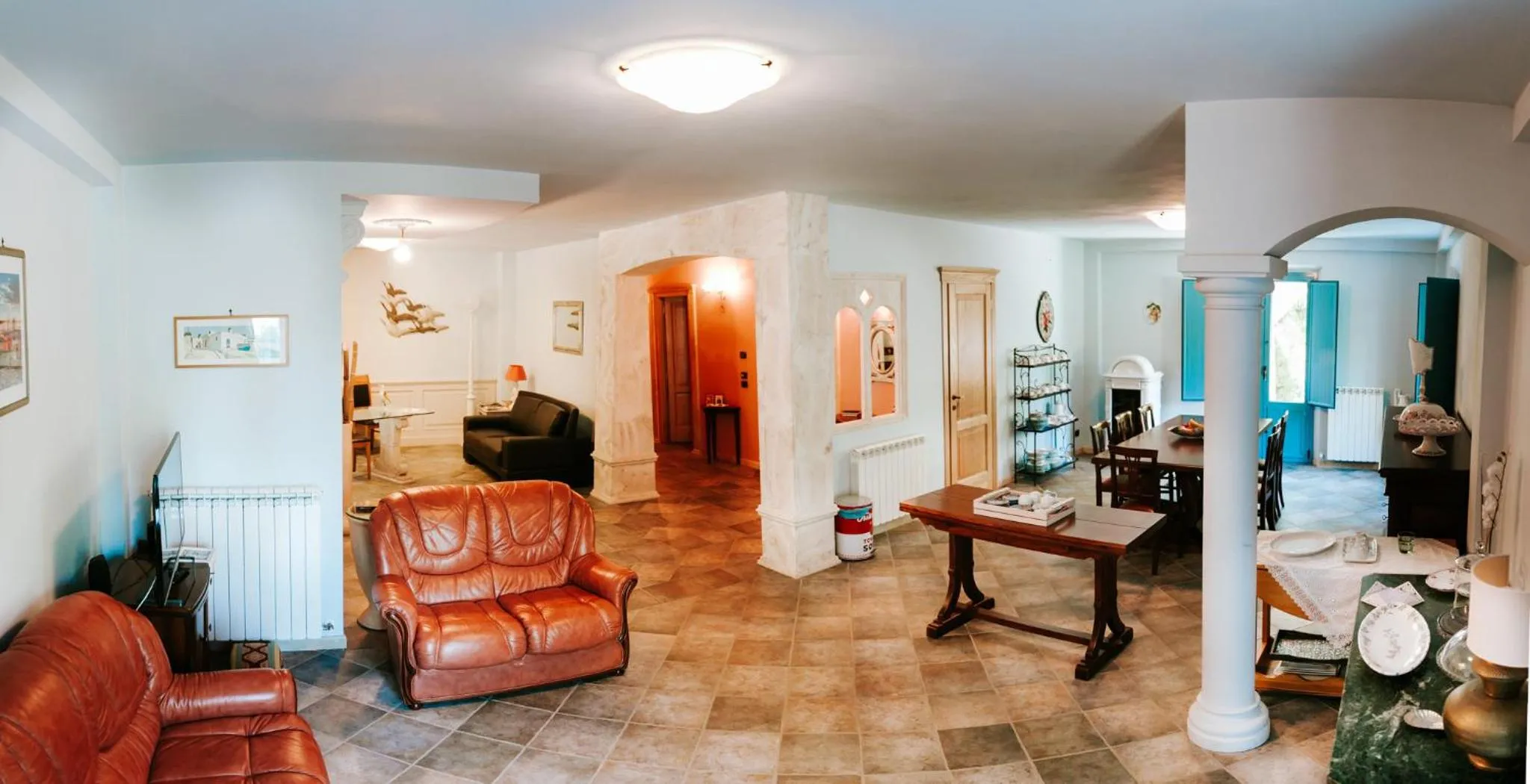 Living room in Villa Collina Sul Mare - Teloni