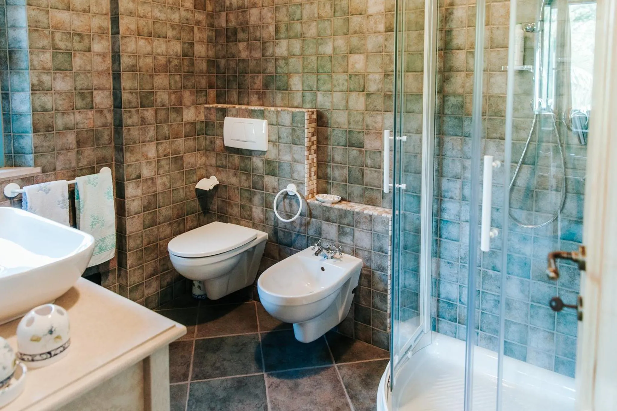 Shower in Villa Collina Sul Mare - Teloni