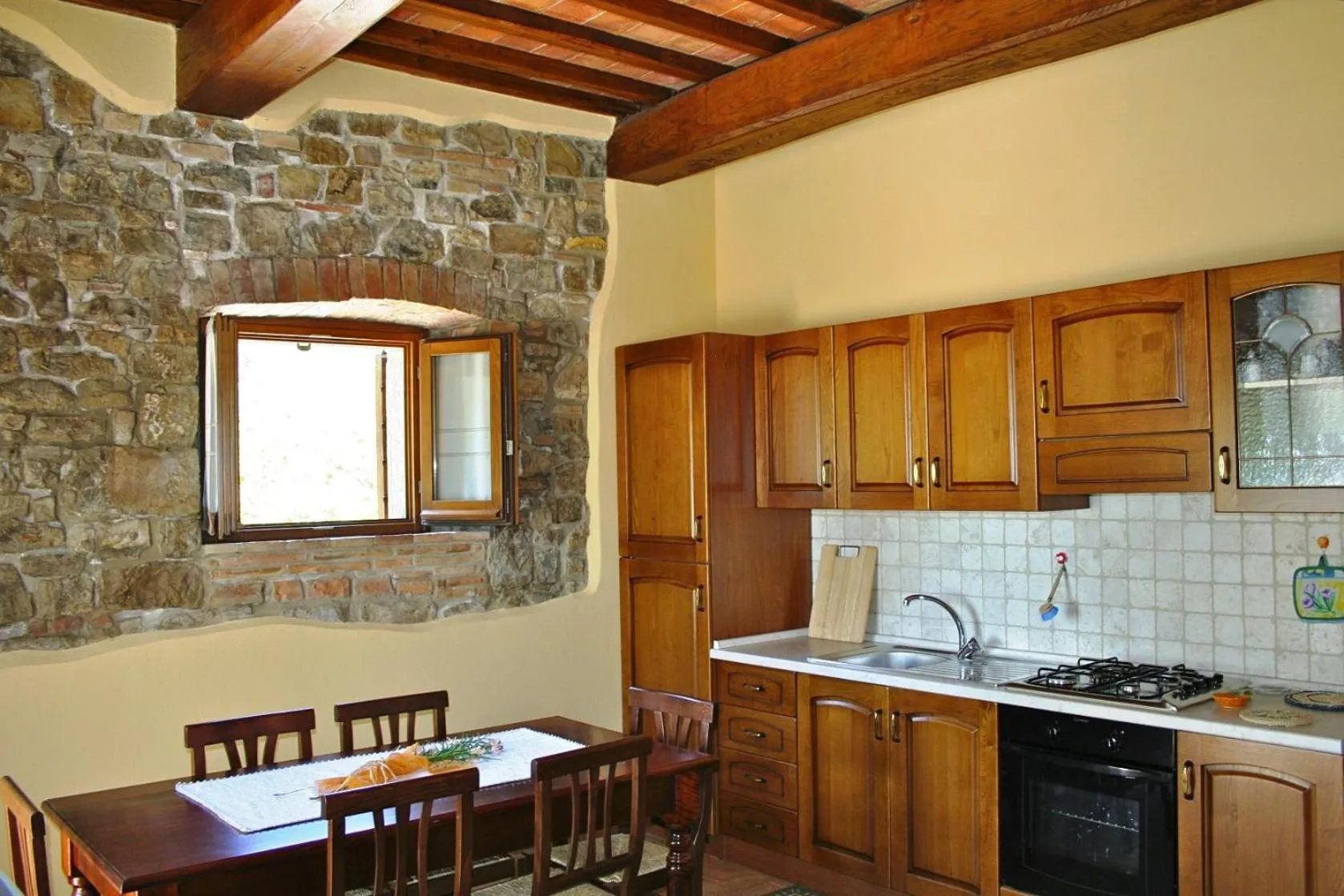 Kitchen or kitchenette in Villa Orizzonte - Teloni
