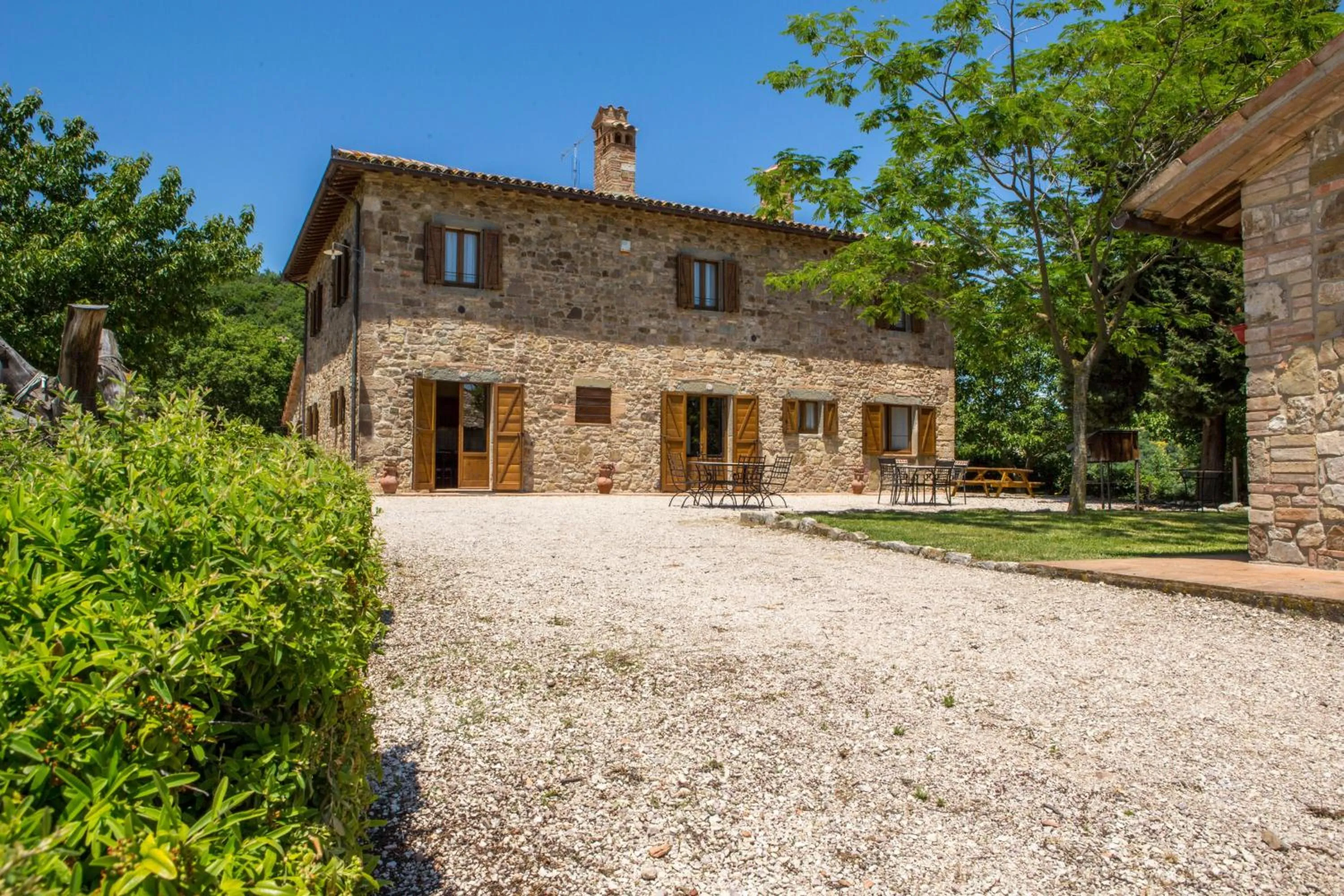 Garden view in Villa Orizzonte - Teloni