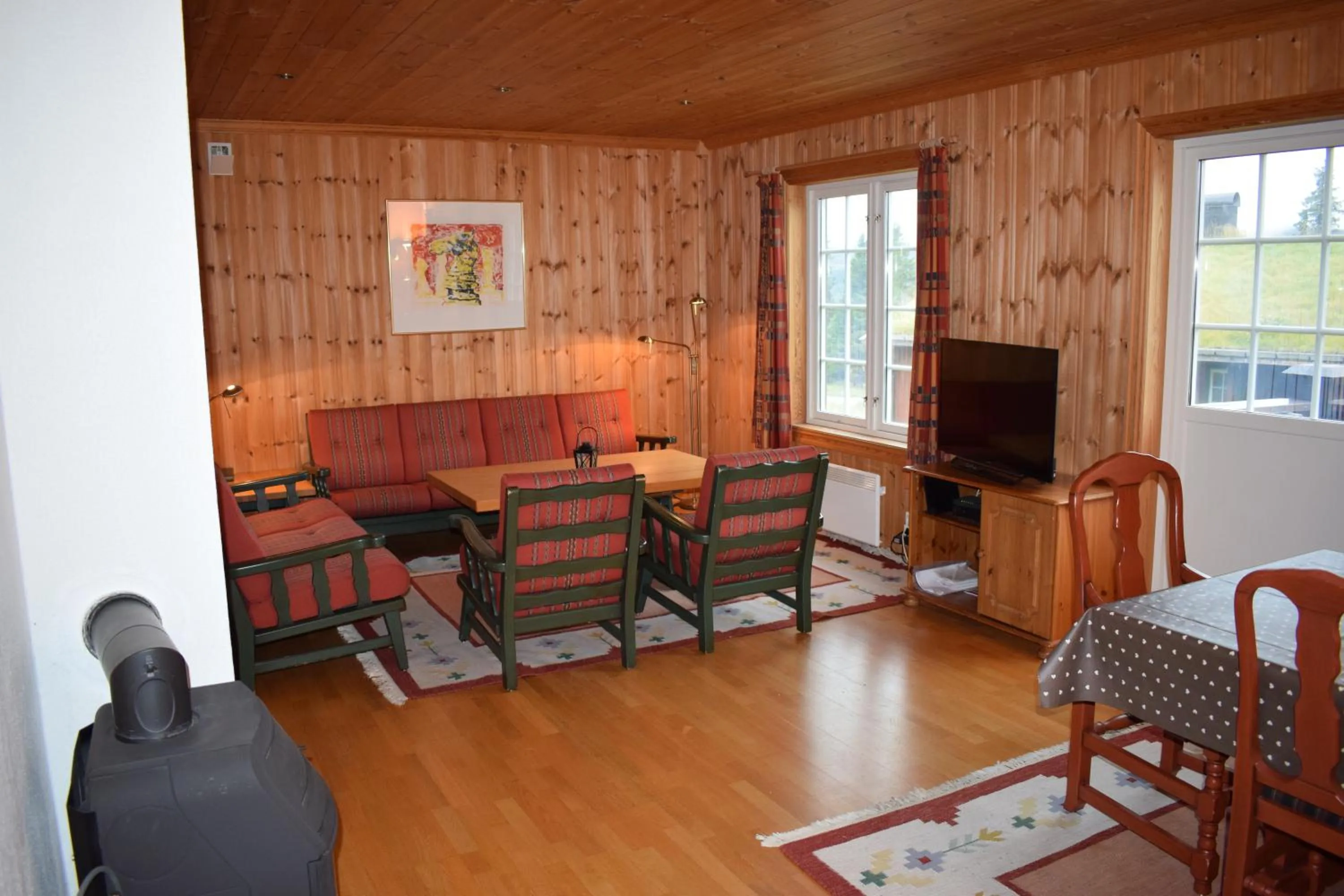 Living room in Skeikampen Booking