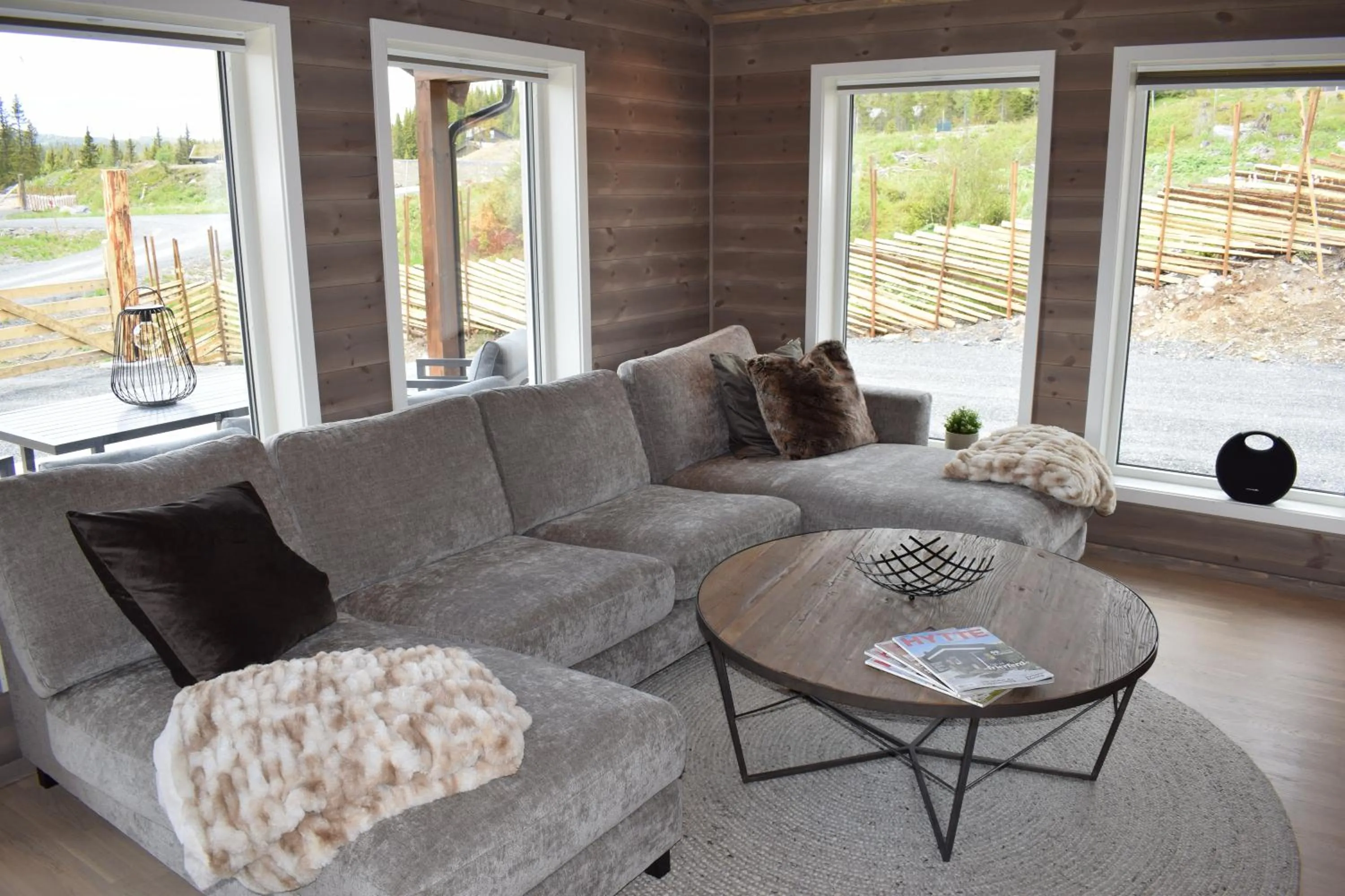 Living room in Skeikampen Booking