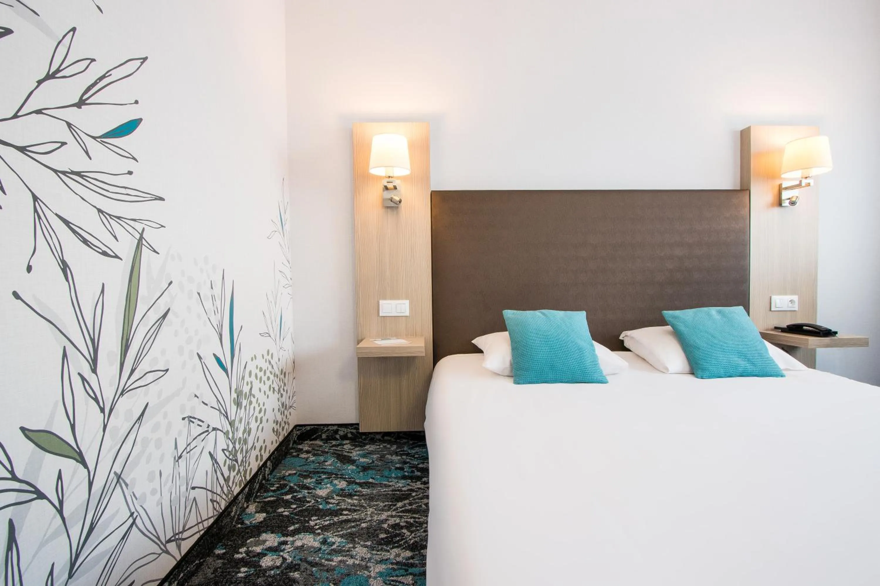 Bed in Hotel Lille Europe