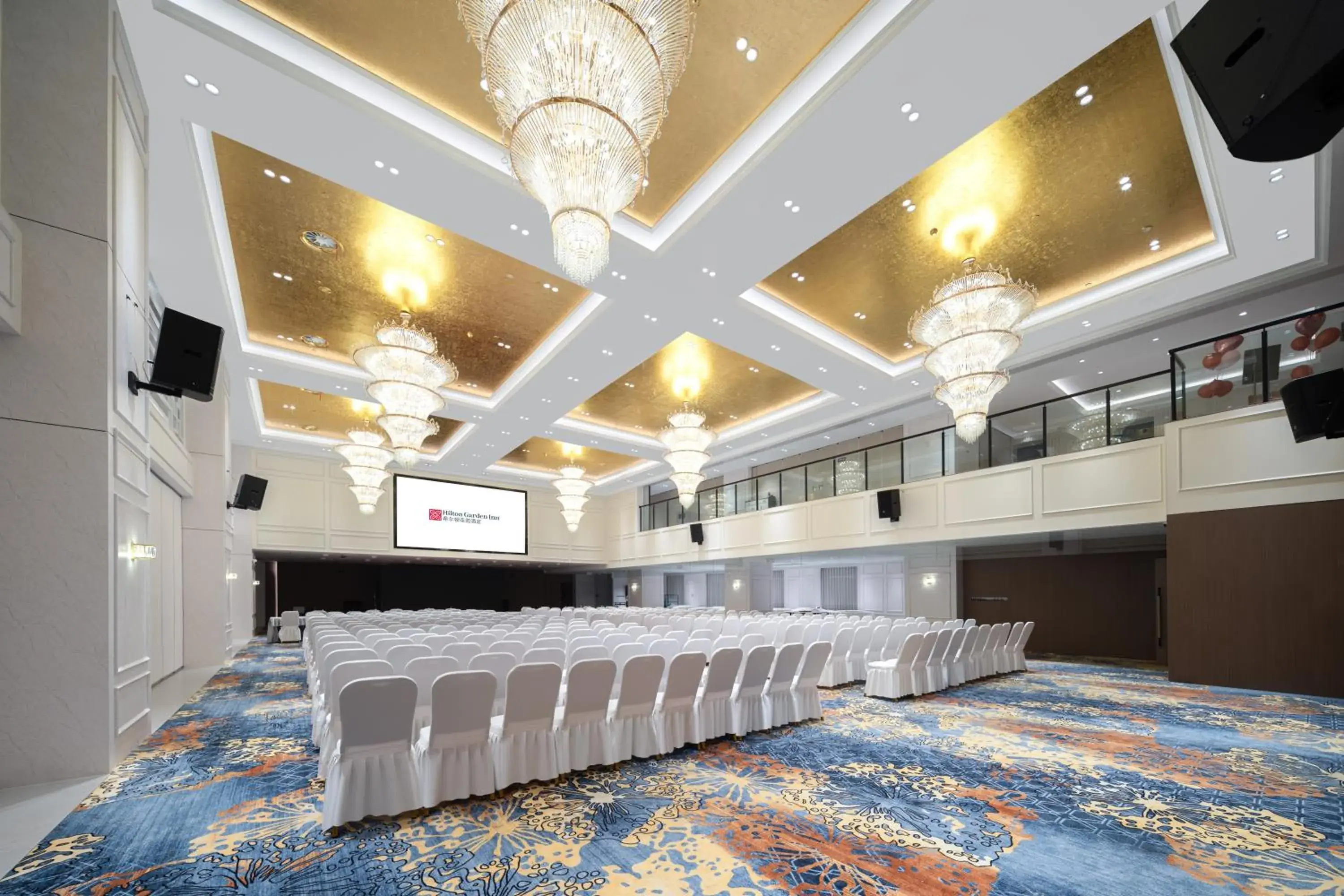 Meeting/conference room, Bed in Hilton Garden Inn Shanghai Jiading Meeting/conference room, Bed in Hilton Garden Inn Shanghai Jiading