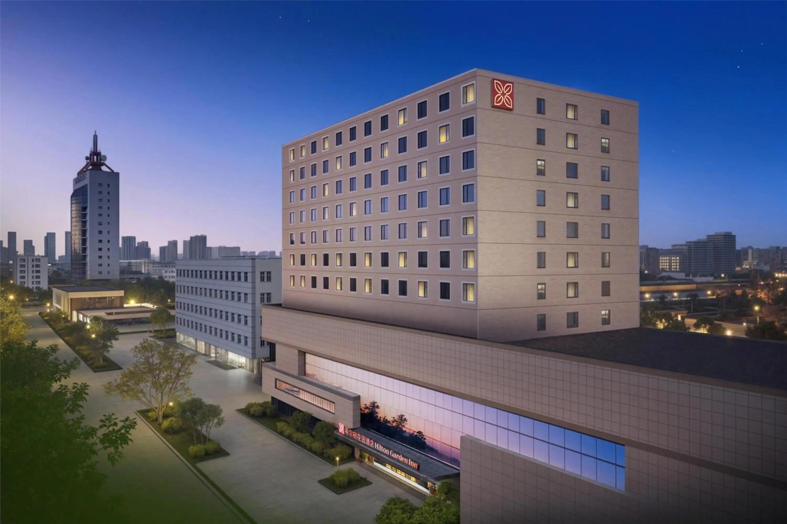 Property building in Hilton Garden Inn Shanghai Jiading