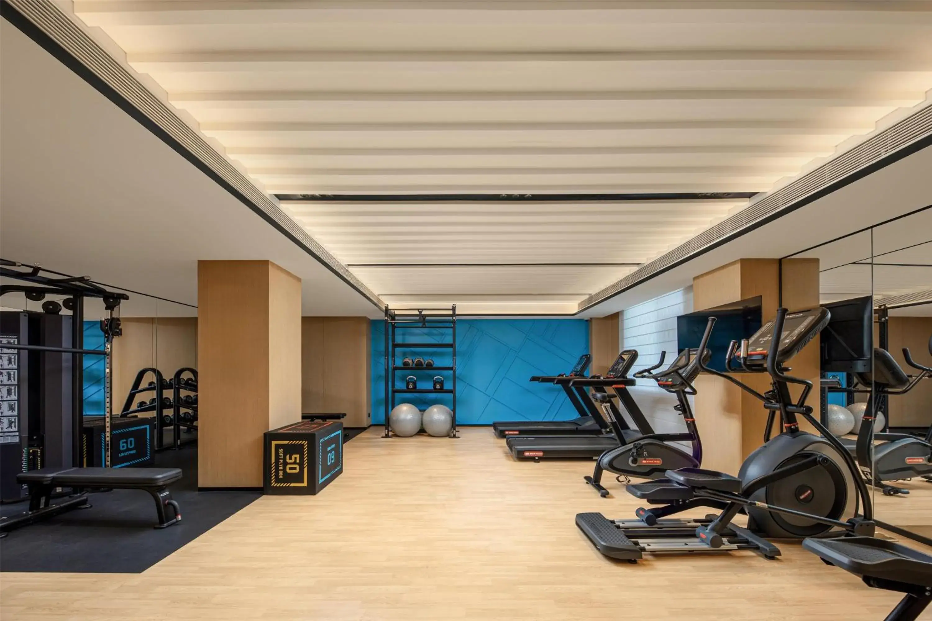 Fitness centre/facilities in Hilton Garden Inn Shanghai Jiading Fitness centre/facilities in Hilton Garden Inn Shanghai Jiading