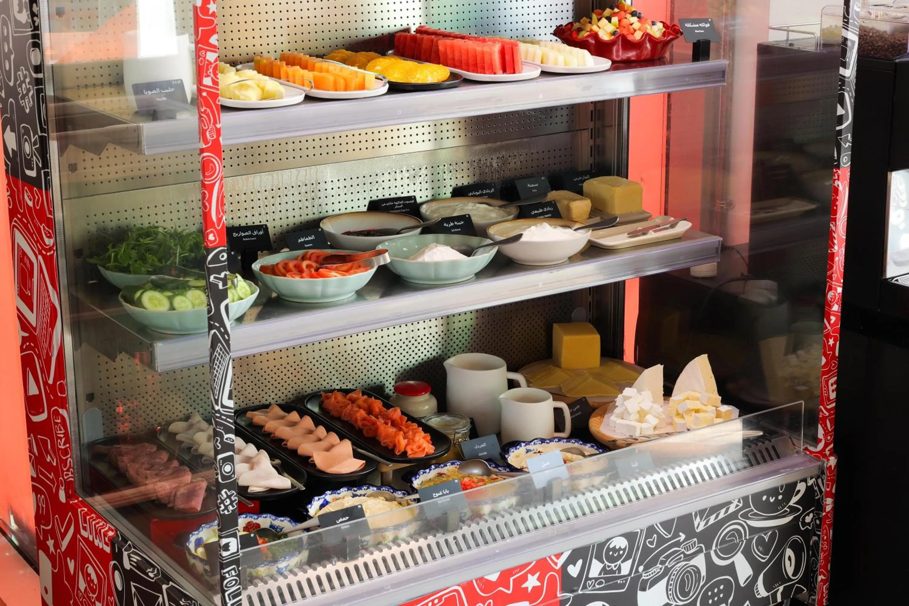 Breakfast in Radisson RED Dubai Silicon Oasis