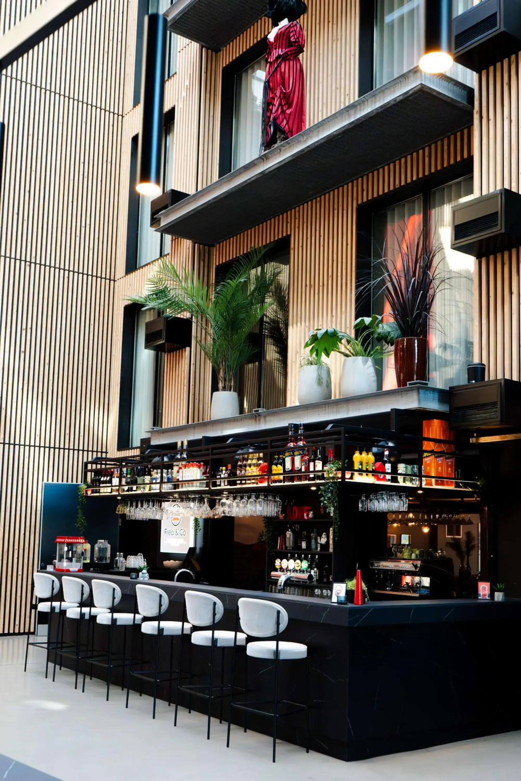 Lounge or bar in Radisson RED Aarhus Lounge or bar in Radisson RED Aarhus