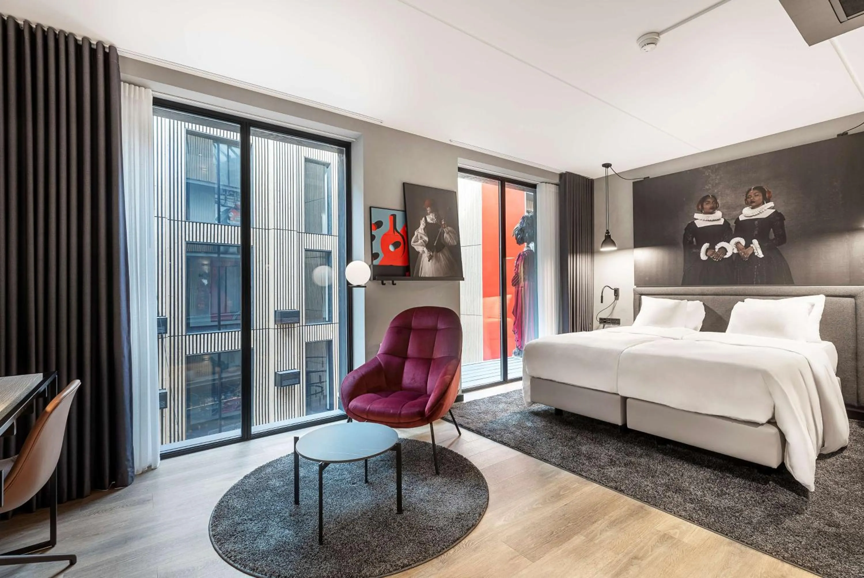 Bedroom, Bed in Radisson RED Aarhus