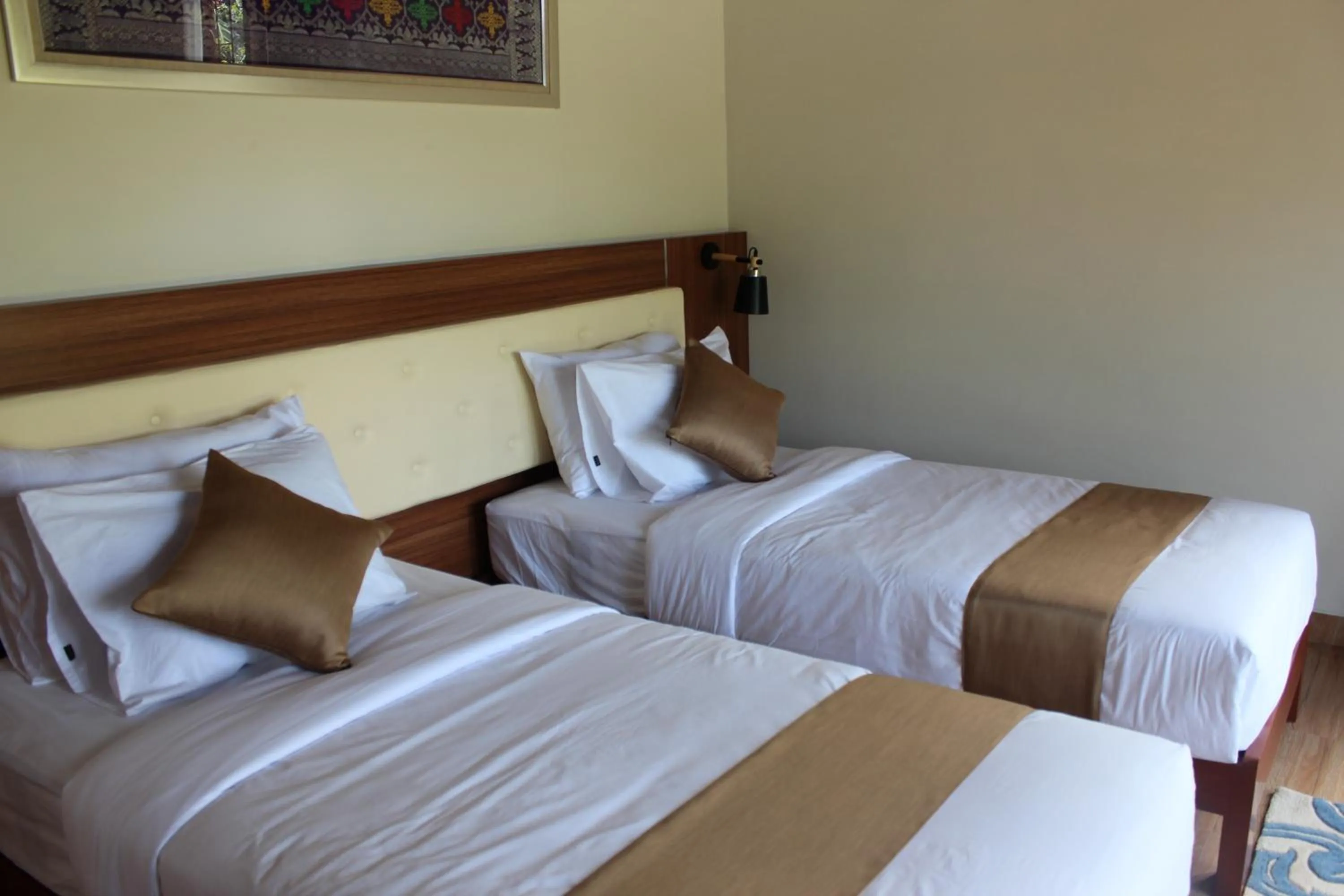 Bed in Villa Umah Didua