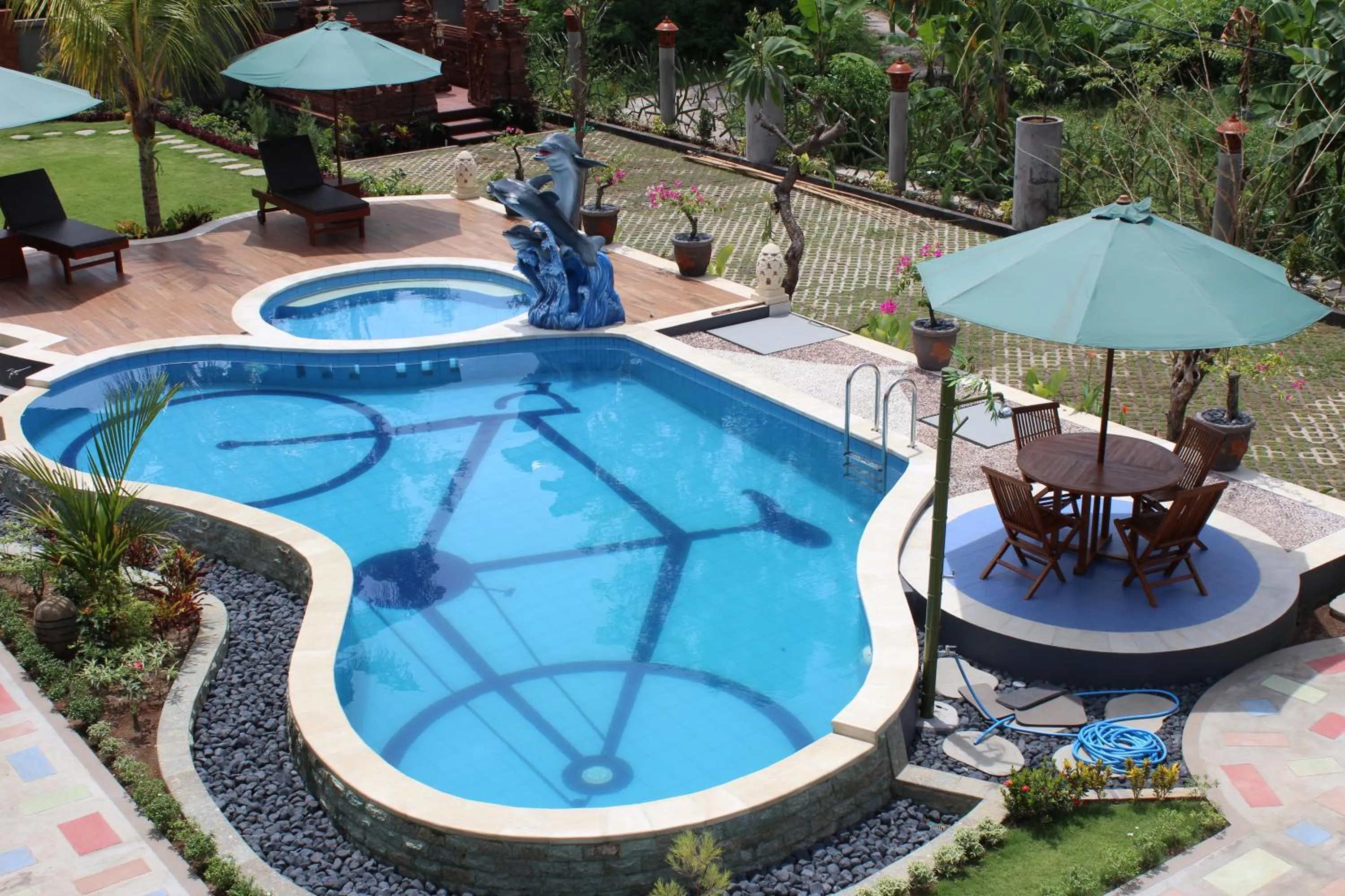 Swimming pool in Villa Umah Didua