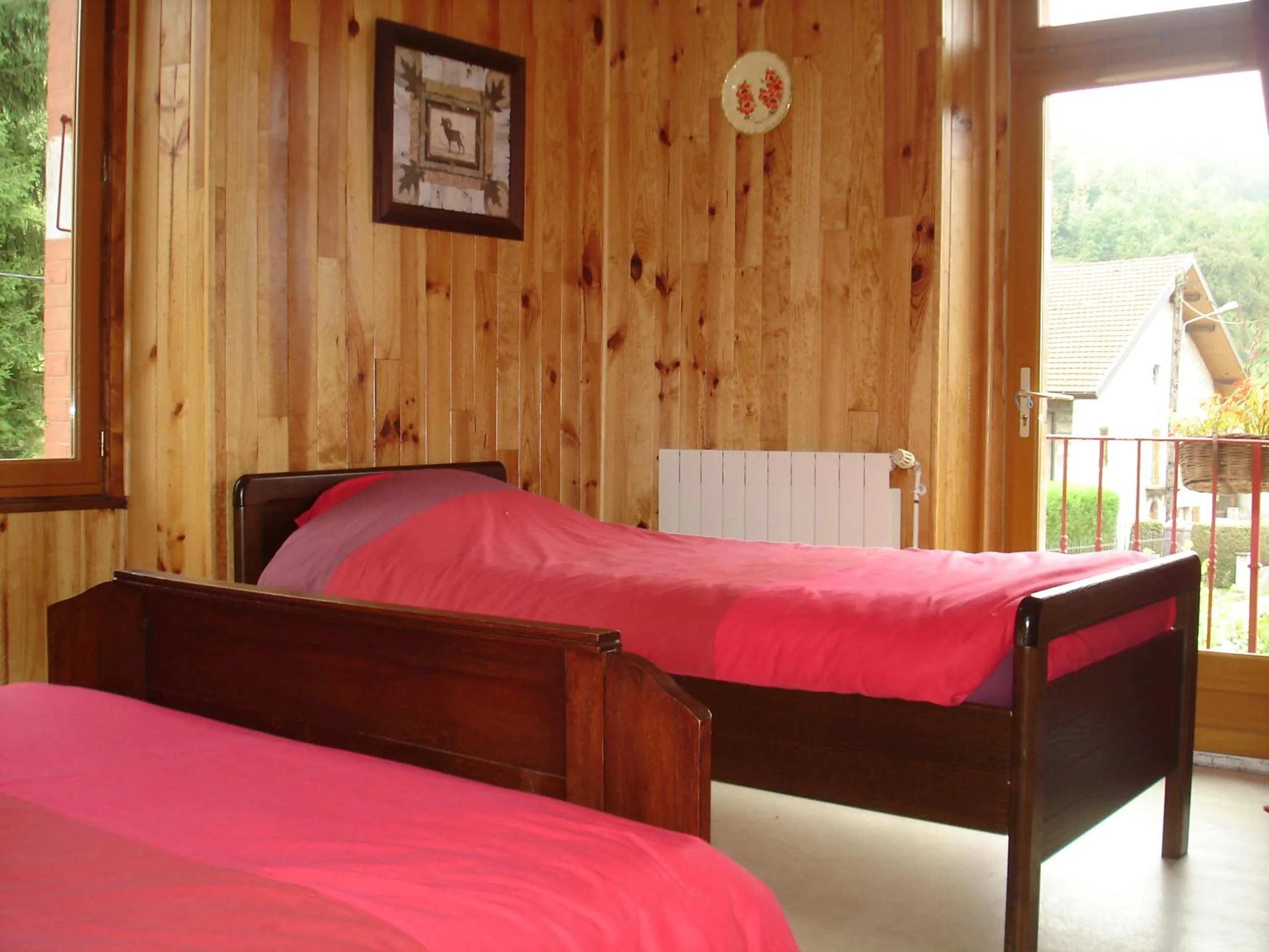 Bedroom, Bed in L'Horizon des Alpes