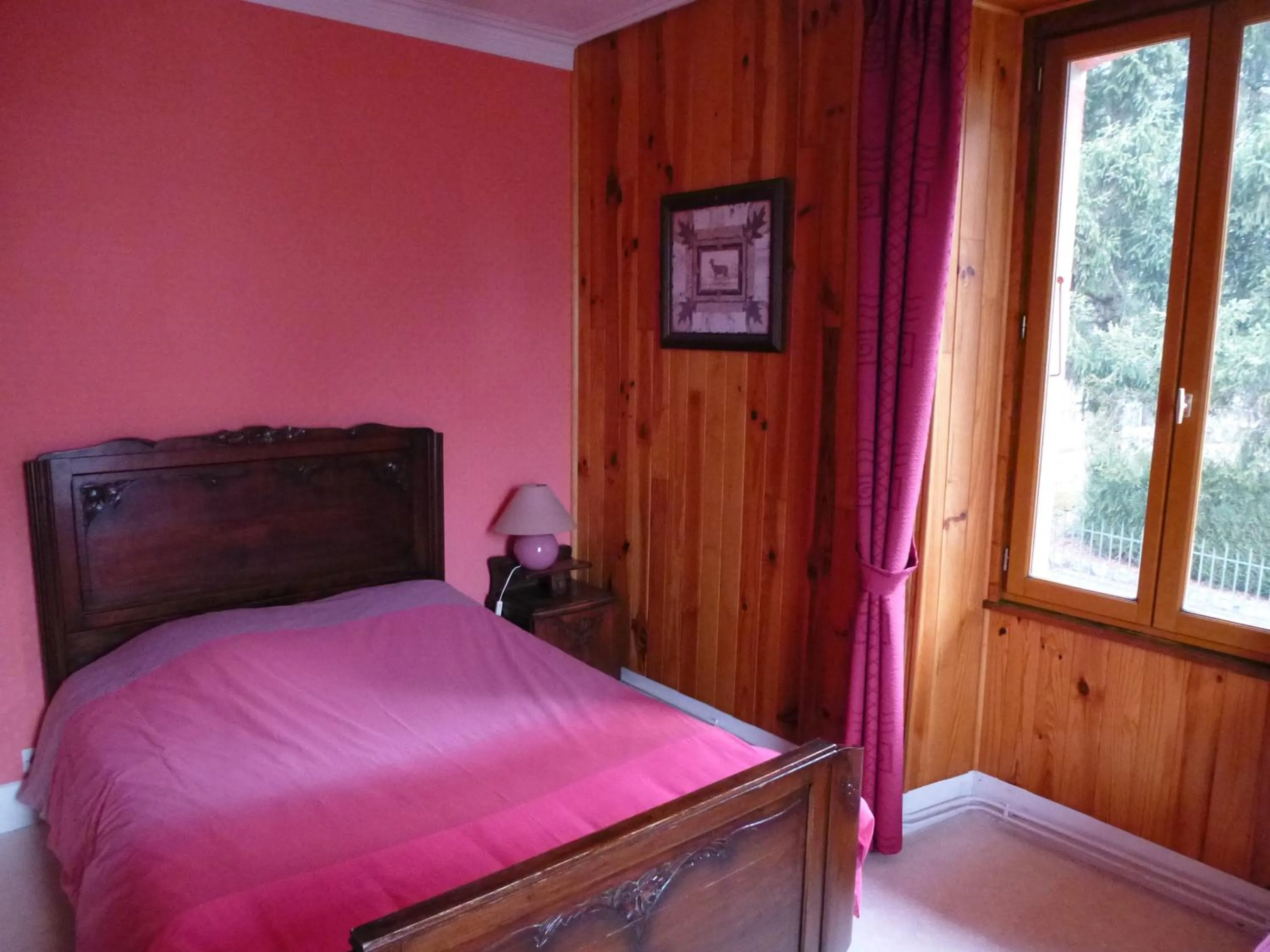 Bedroom, Bed in L'Horizon des Alpes