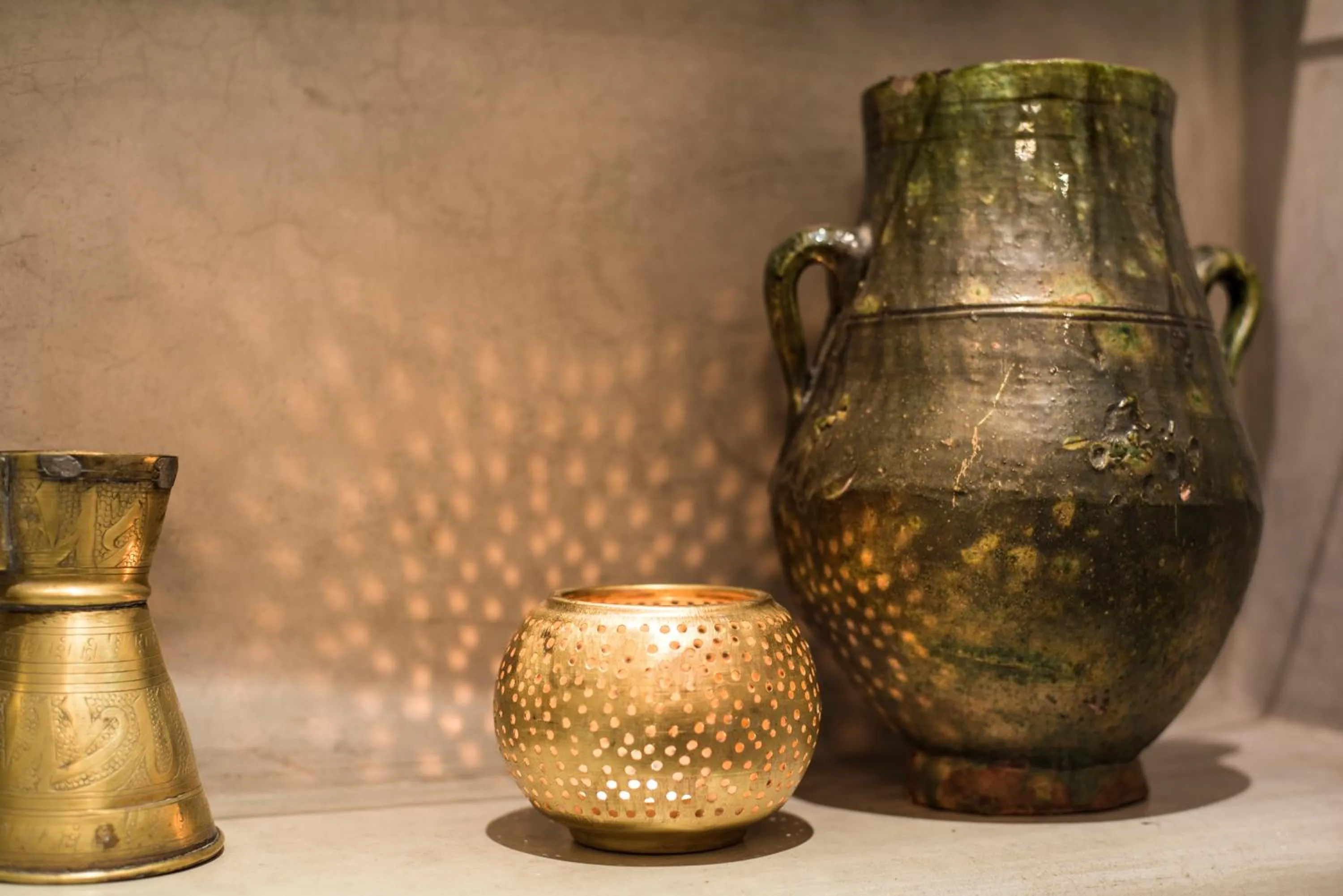 Decorative detail in Riad Hissan