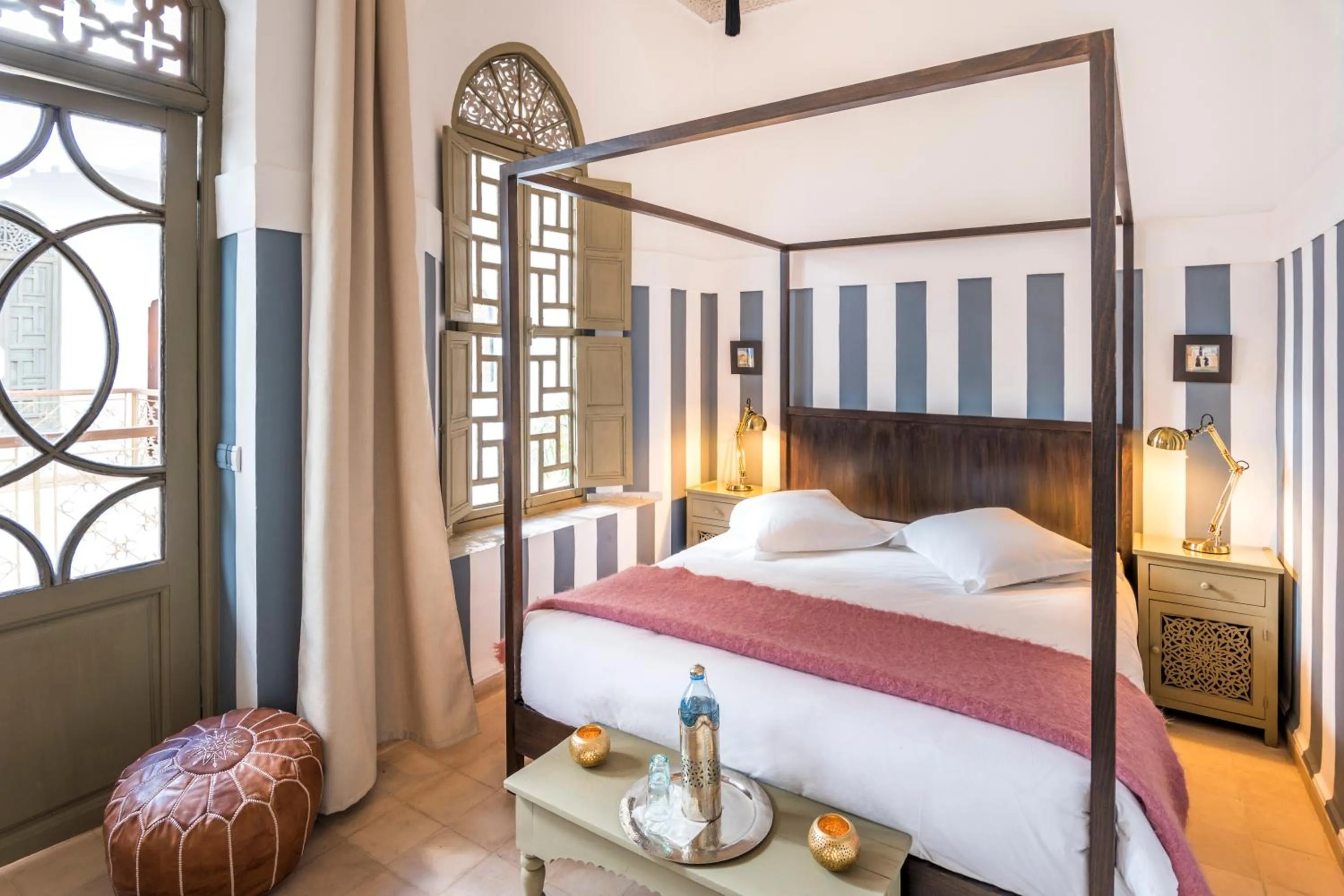 Photo of the whole room, Bed in Riad Hissan