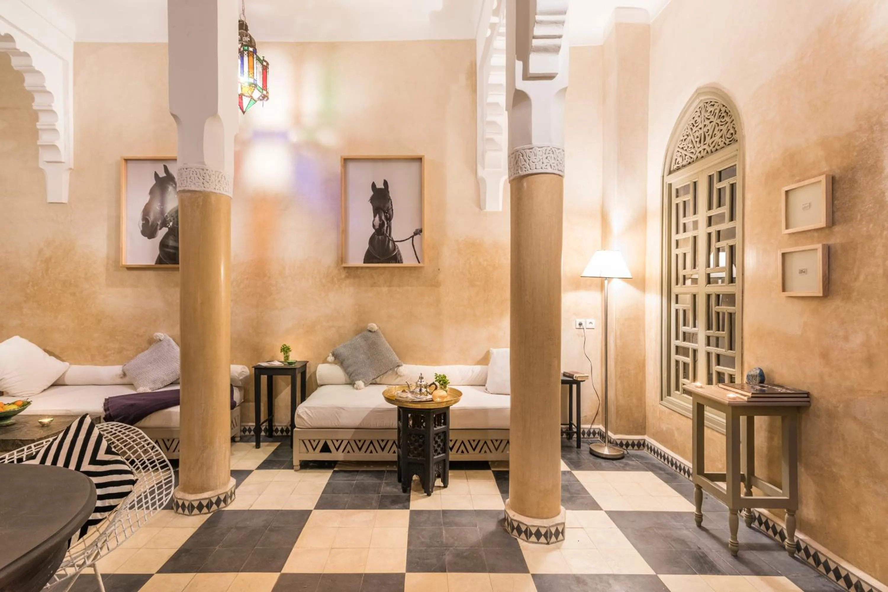 Living room in Riad Hissan