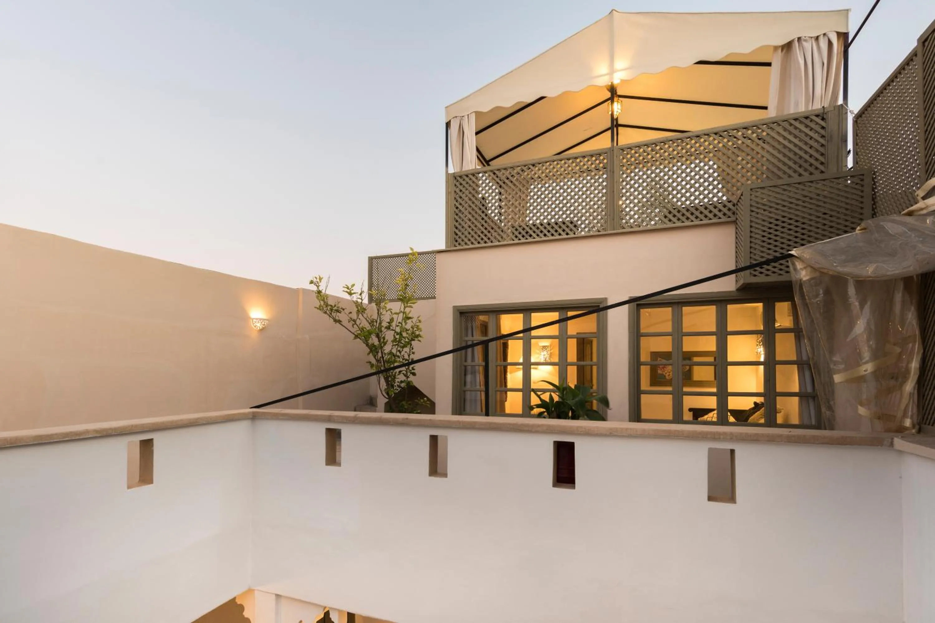 Balcony/Terrace in Riad Hissan