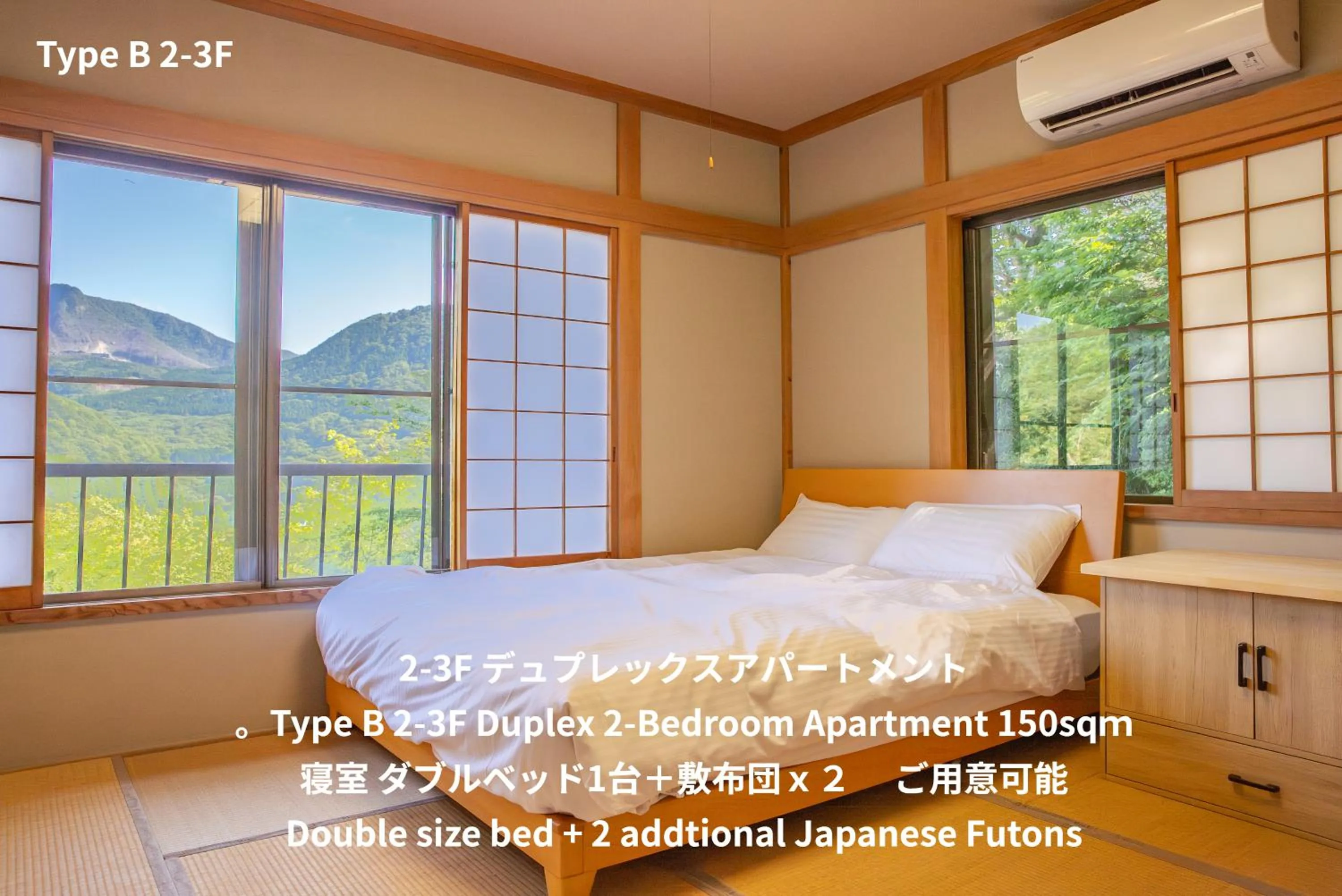 Bedroom, Bed in Hakone Sky Hill Private Nature Villas & Hotsprings