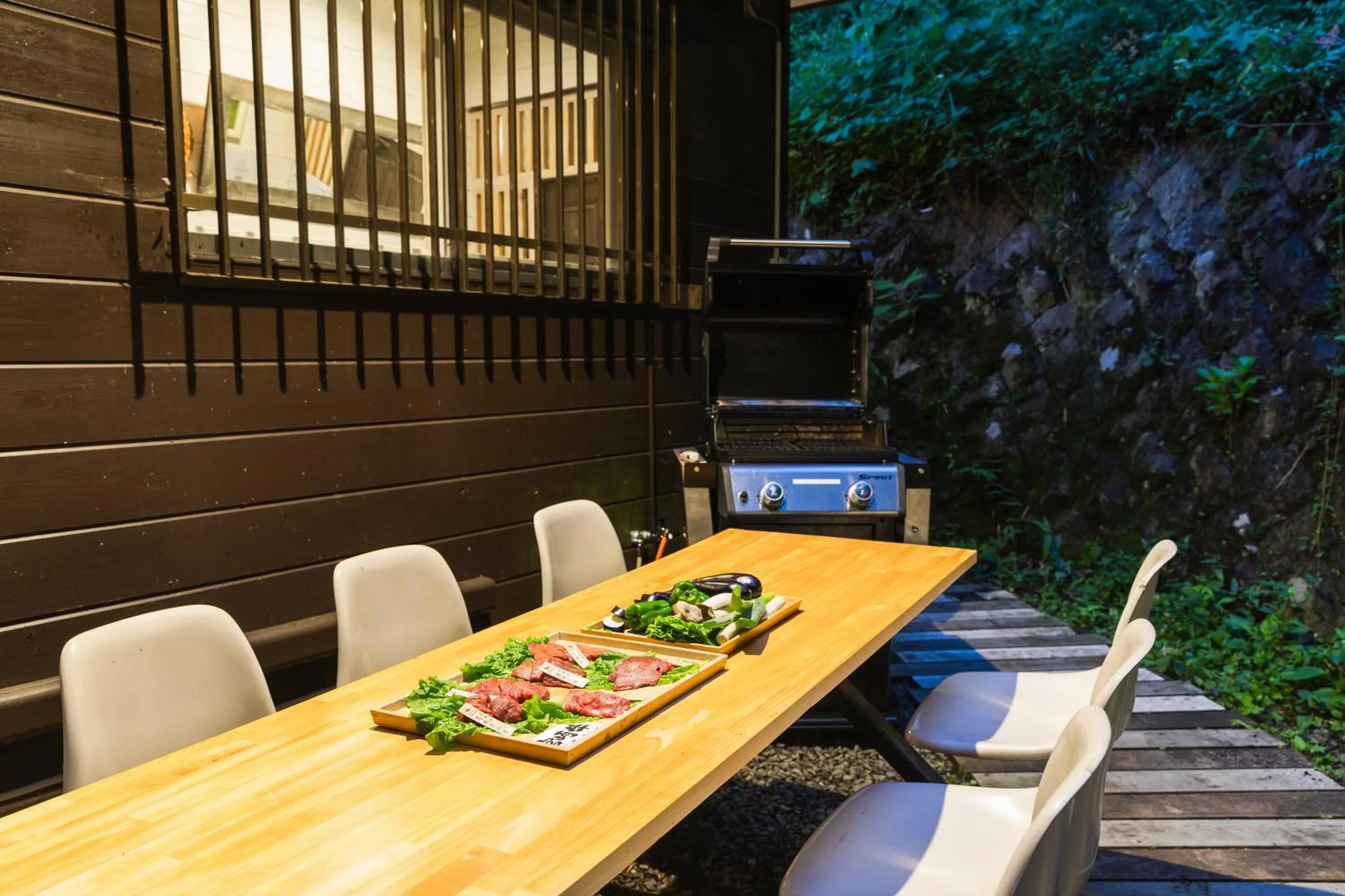BBQ facilities in Hakone Sky Hill Private Nature Villas & Hotsprings