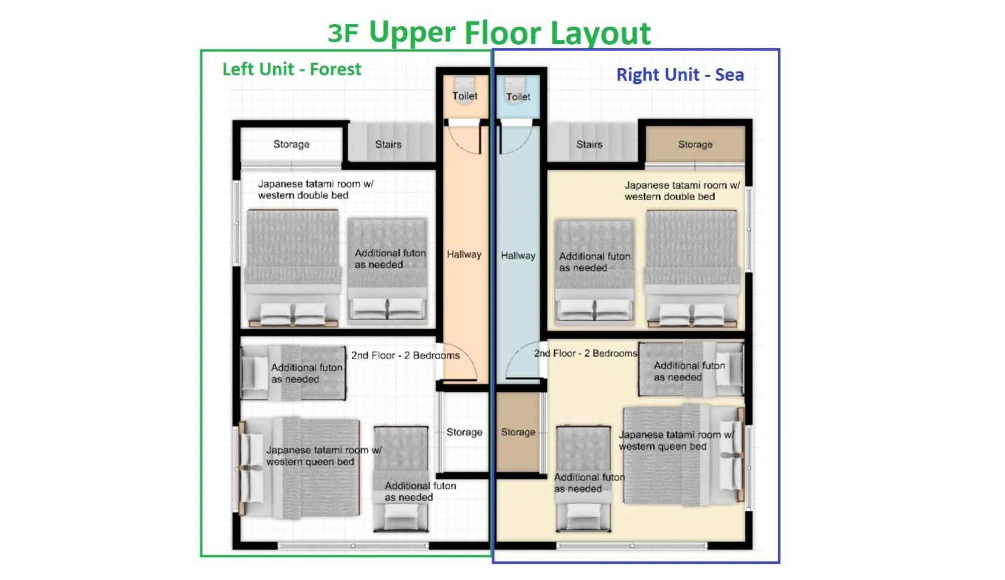 Floor plan in Hakone Sky Hill Private Nature Villas & Hotsprings