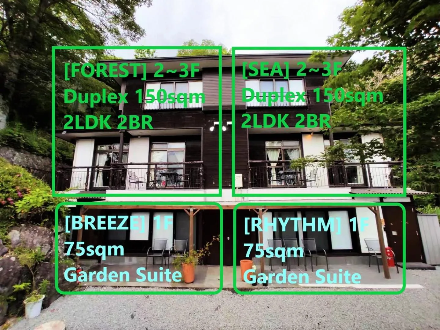 Property building in Hakone Sky Hill Private Nature Villas & Hotsprings