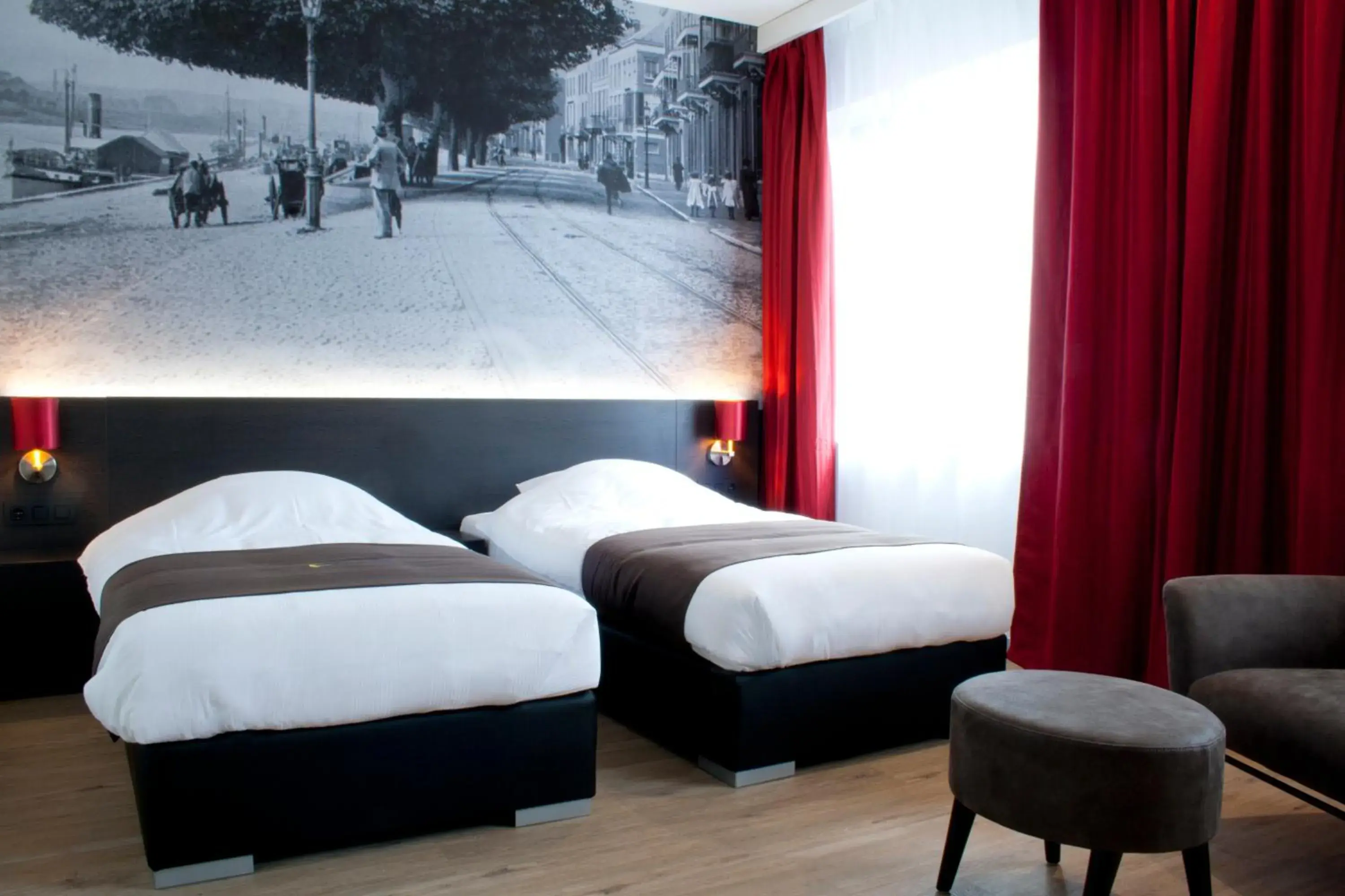 Bedroom, Bed in Bastion Hotel Arnhem Bedroom, Bed in Bastion Hotel Arnhem