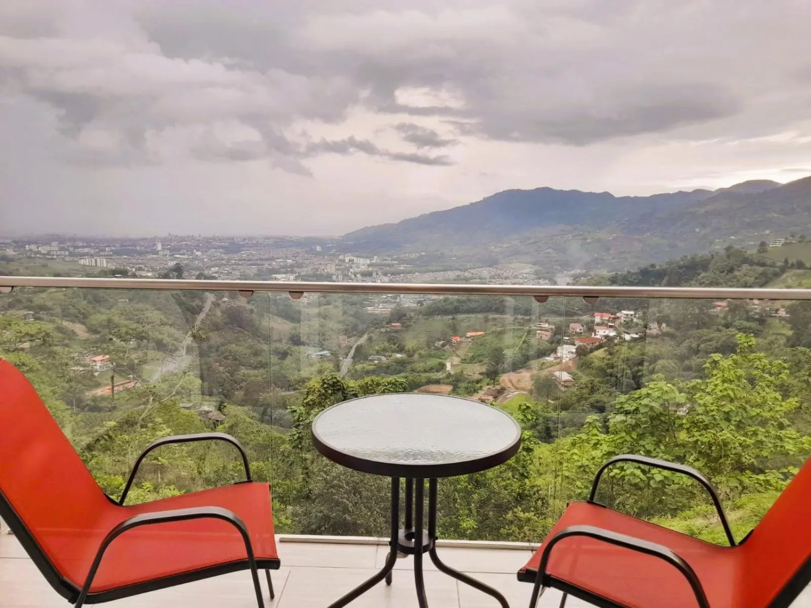 Mountain view in Hotel Entre Lomas