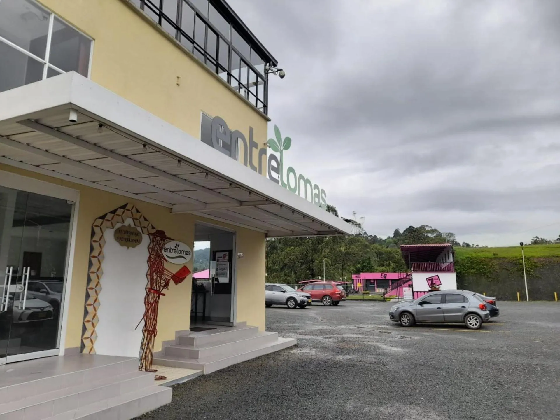 Property building in Hotel Entre Lomas