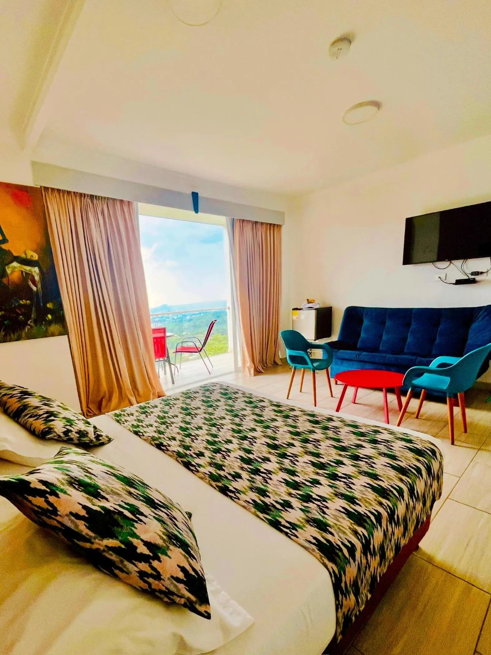 Bed in Hotel Entre Lomas