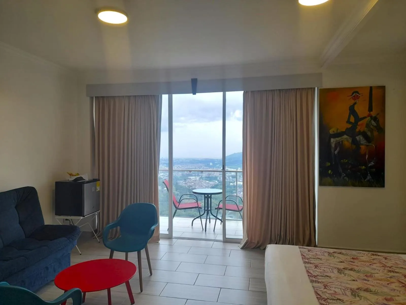 Balcony/Terrace in Hotel Entre Lomas