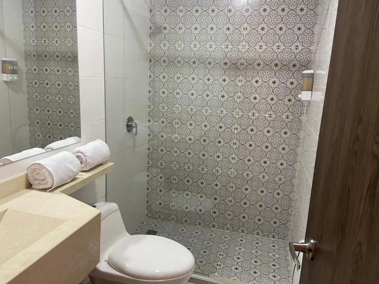 Bathroom in Hotel Entre Lomas