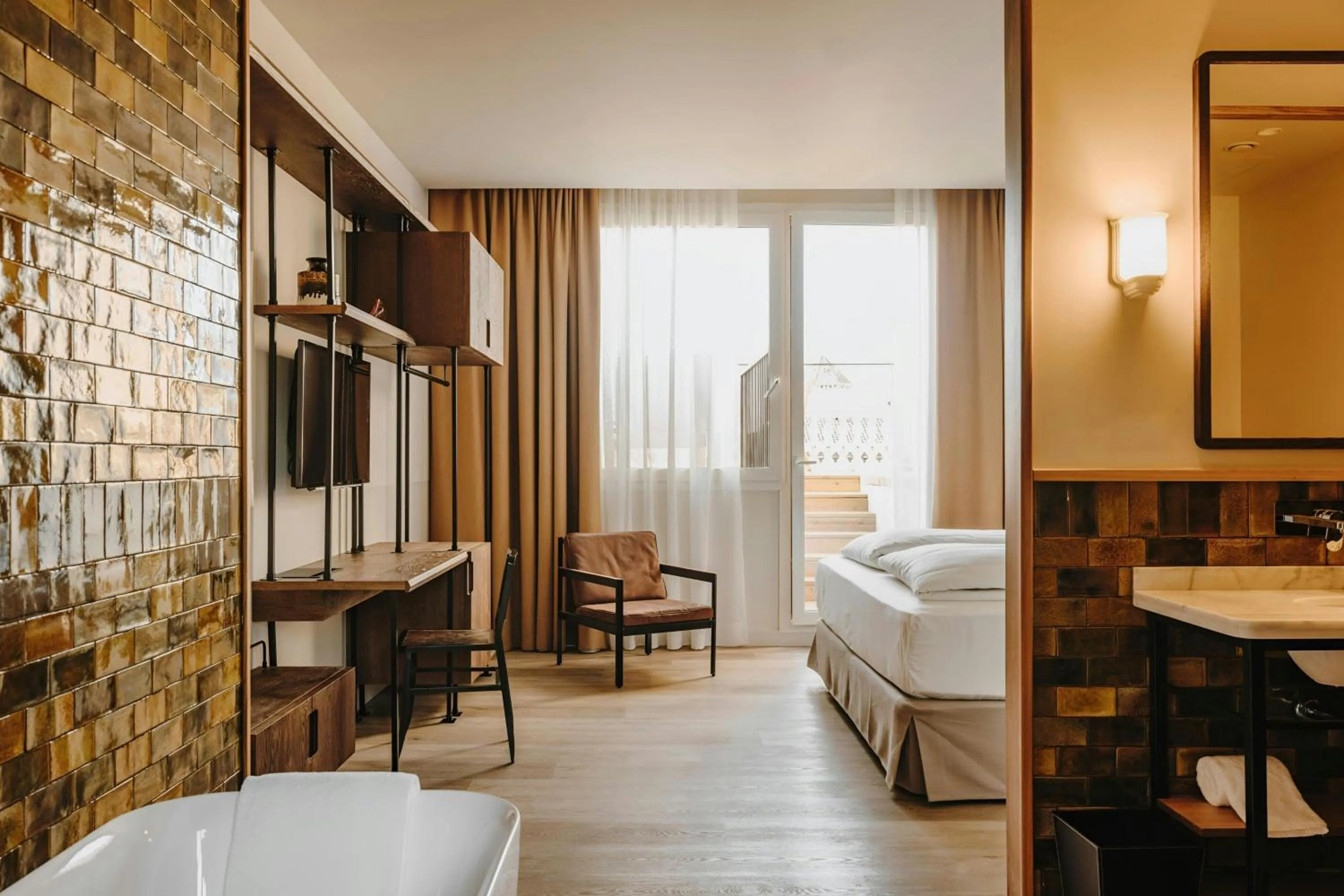 Bedroom, Bed in Casa Luz Hotel Plaça Universitat, Sonder by Marriott Bonvoy