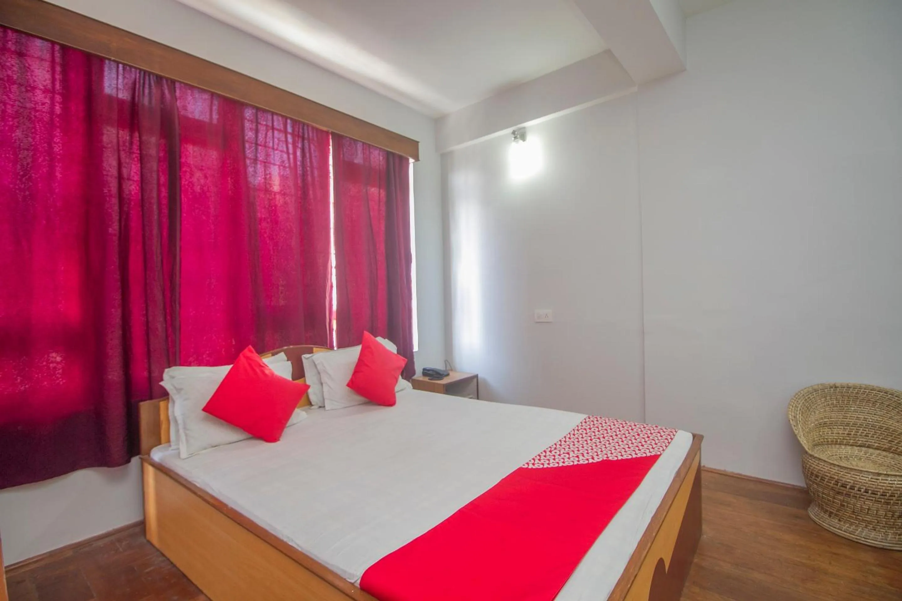 Bedroom in Hotel O Nourpem Residency
