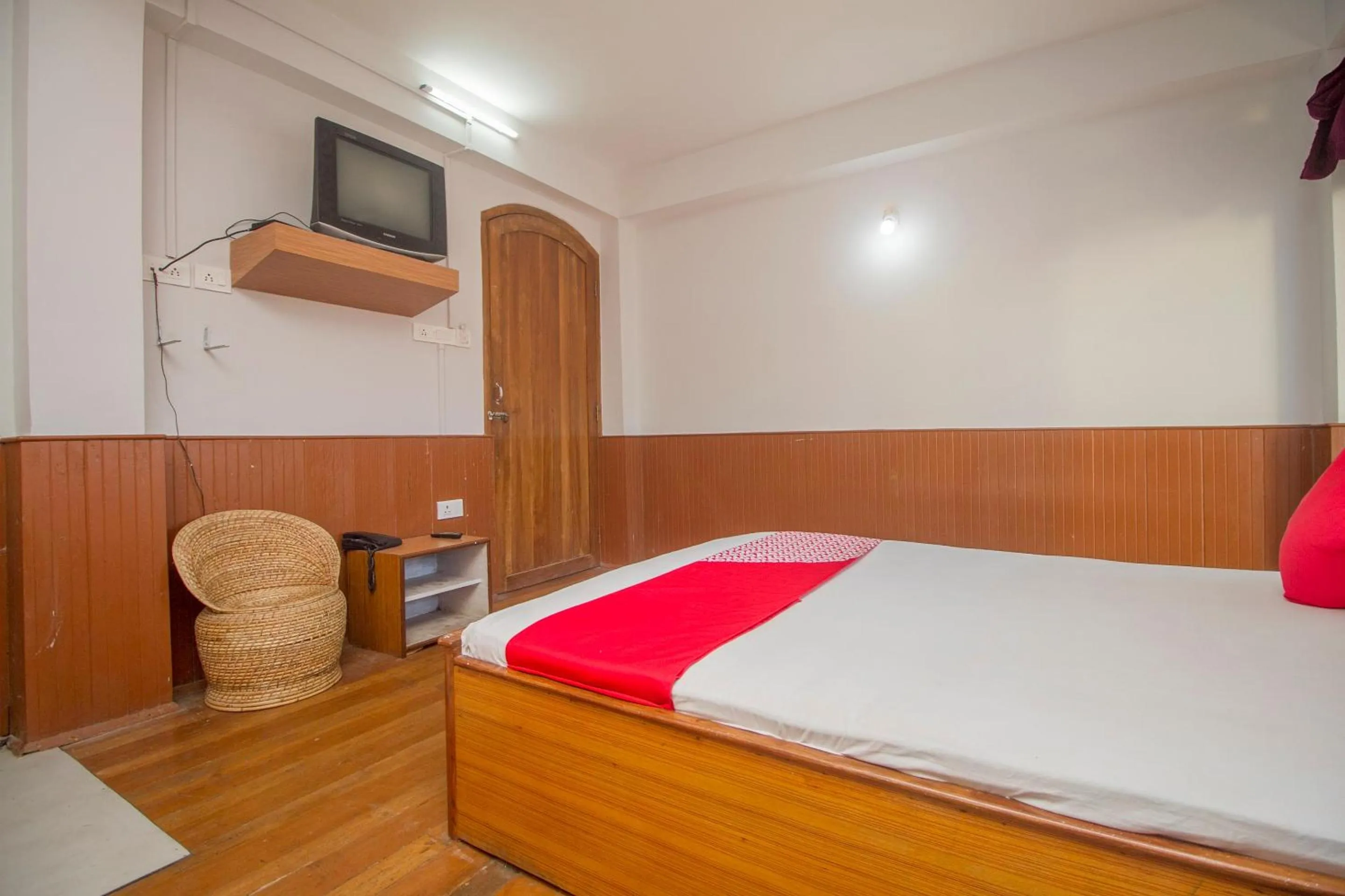 Bedroom in Hotel O Nourpem Residency