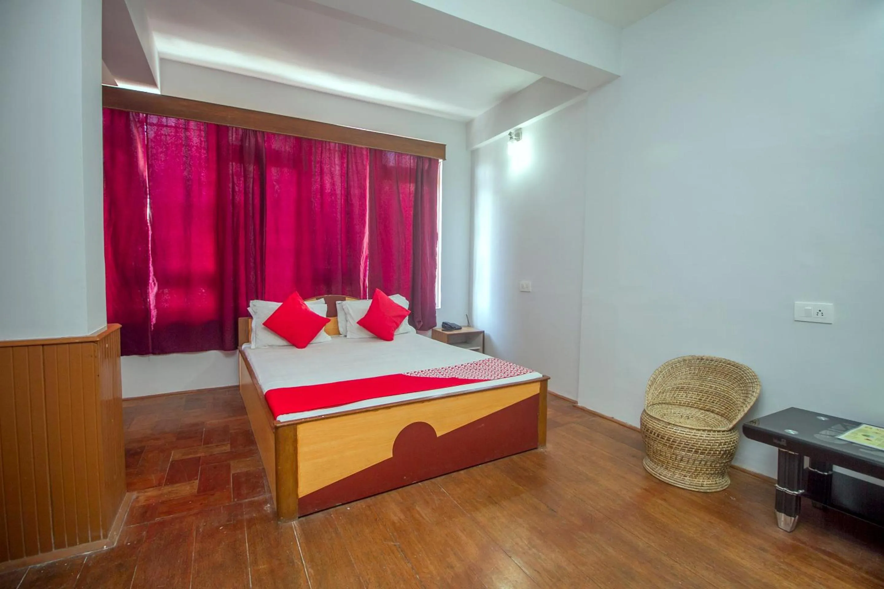 Bedroom in Hotel O Nourpem Residency